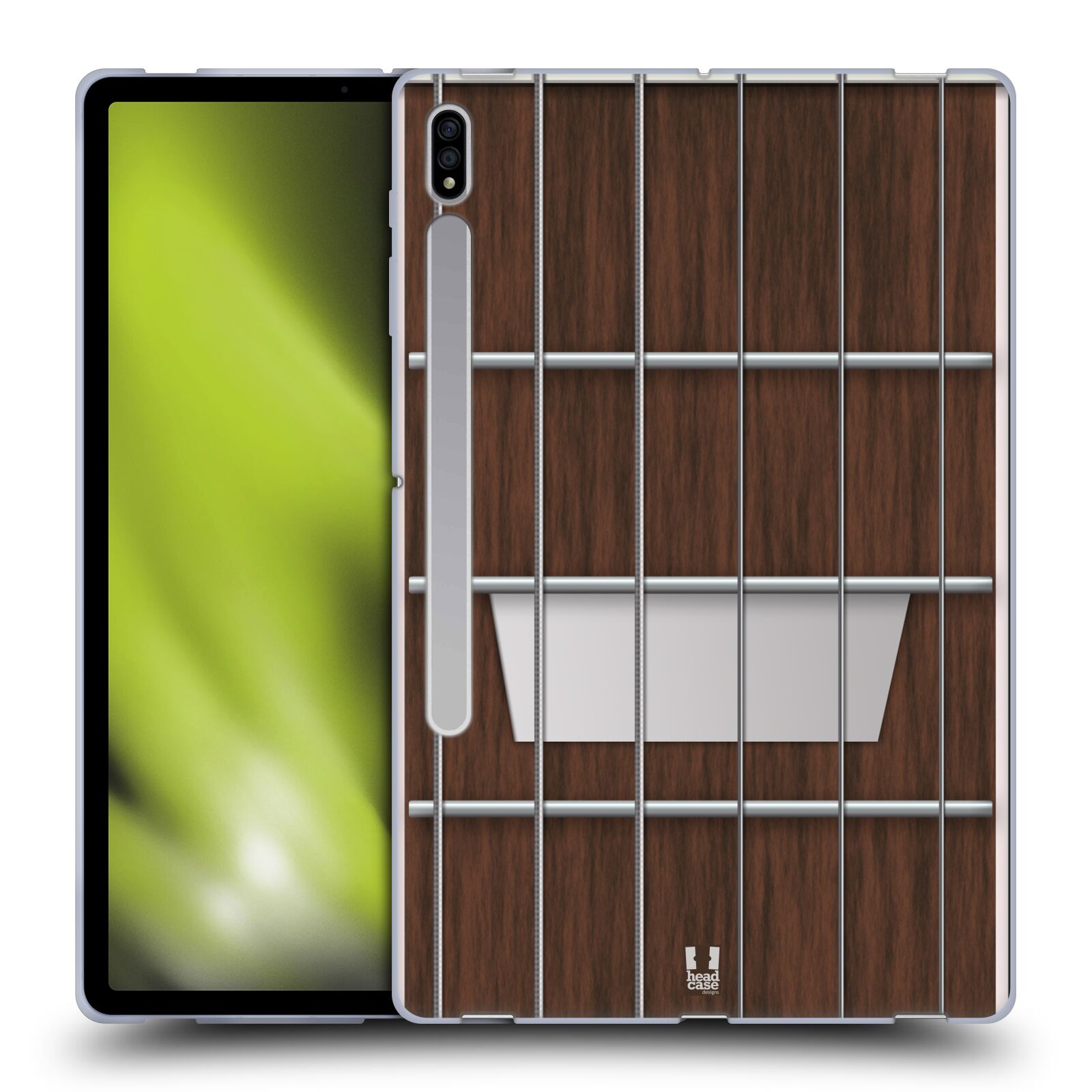 FUNDA HEAD CASE DESIGNS CON DIAPASONES GUITARRA GEL SUAVE PARA TABLETAS SAMSUNG 1 - Imagen 10 de 12