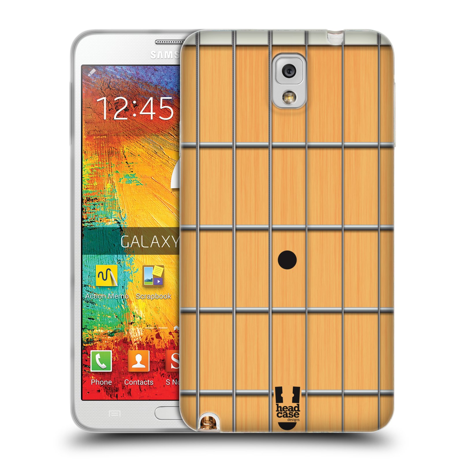 FUNDA HEAD CASE DESIGNS CON DIAPASONES GUITARRA GEL SUAVE PARA TELÉFONOS SAMSUNG 2 - Imagen 11 de 12