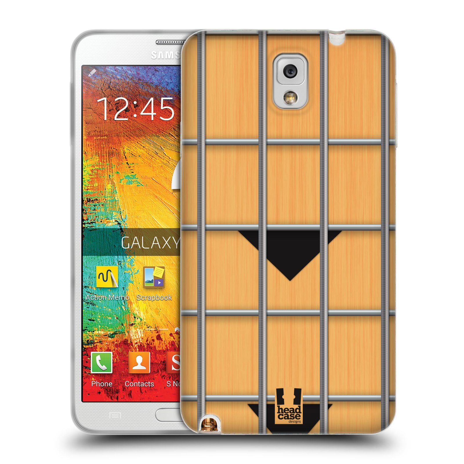 FUNDA HEAD CASE DESIGNS CON DIAPASONES GUITARRA GEL SUAVE PARA TELÉFONOS SAMSUNG 2 - Imagen 12 de 12