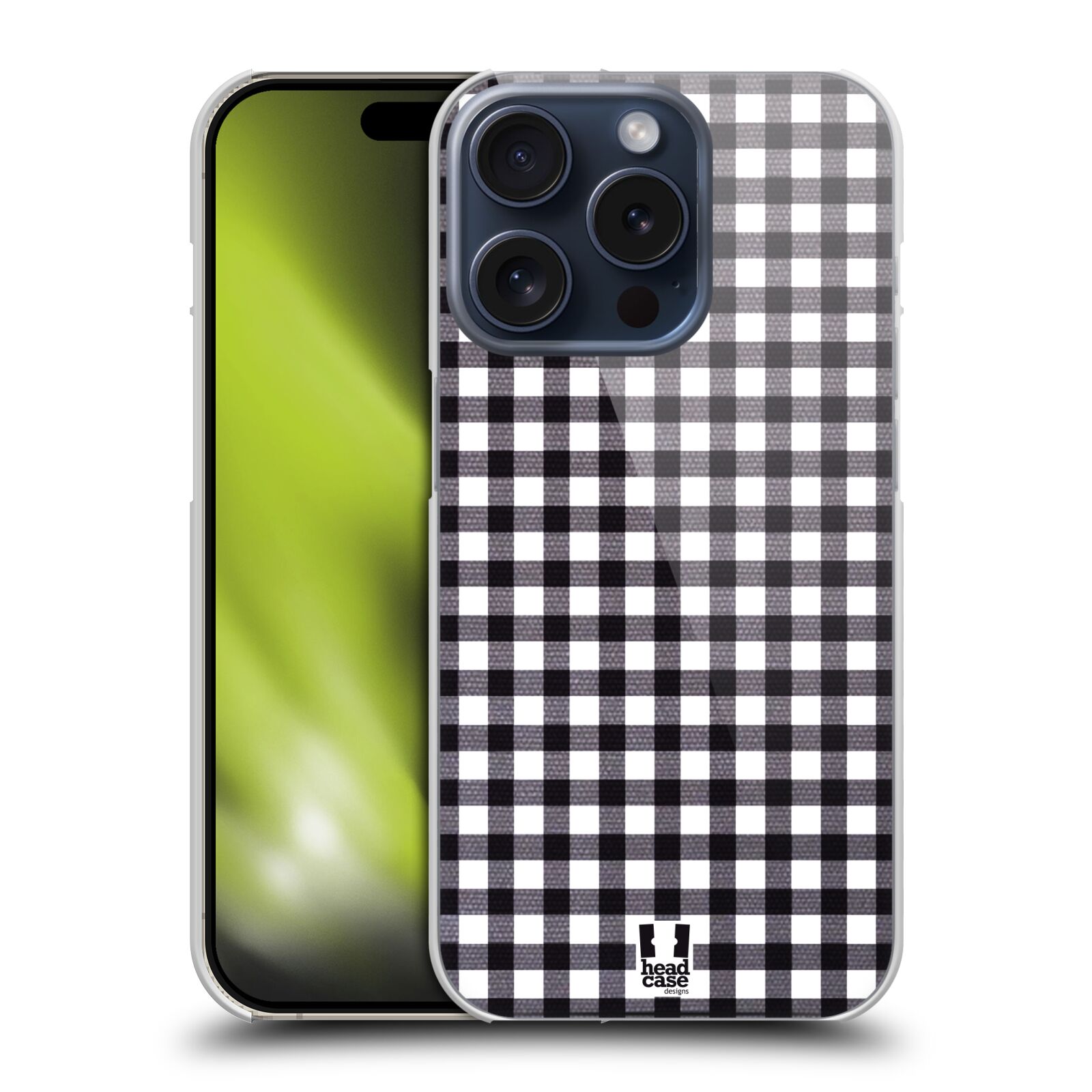 HEAD CASE DESIGNS GINGHAM-PATTERNS HARD BACK CASE FOR APPLE iPHONE PHONES - Picture 8 of 13