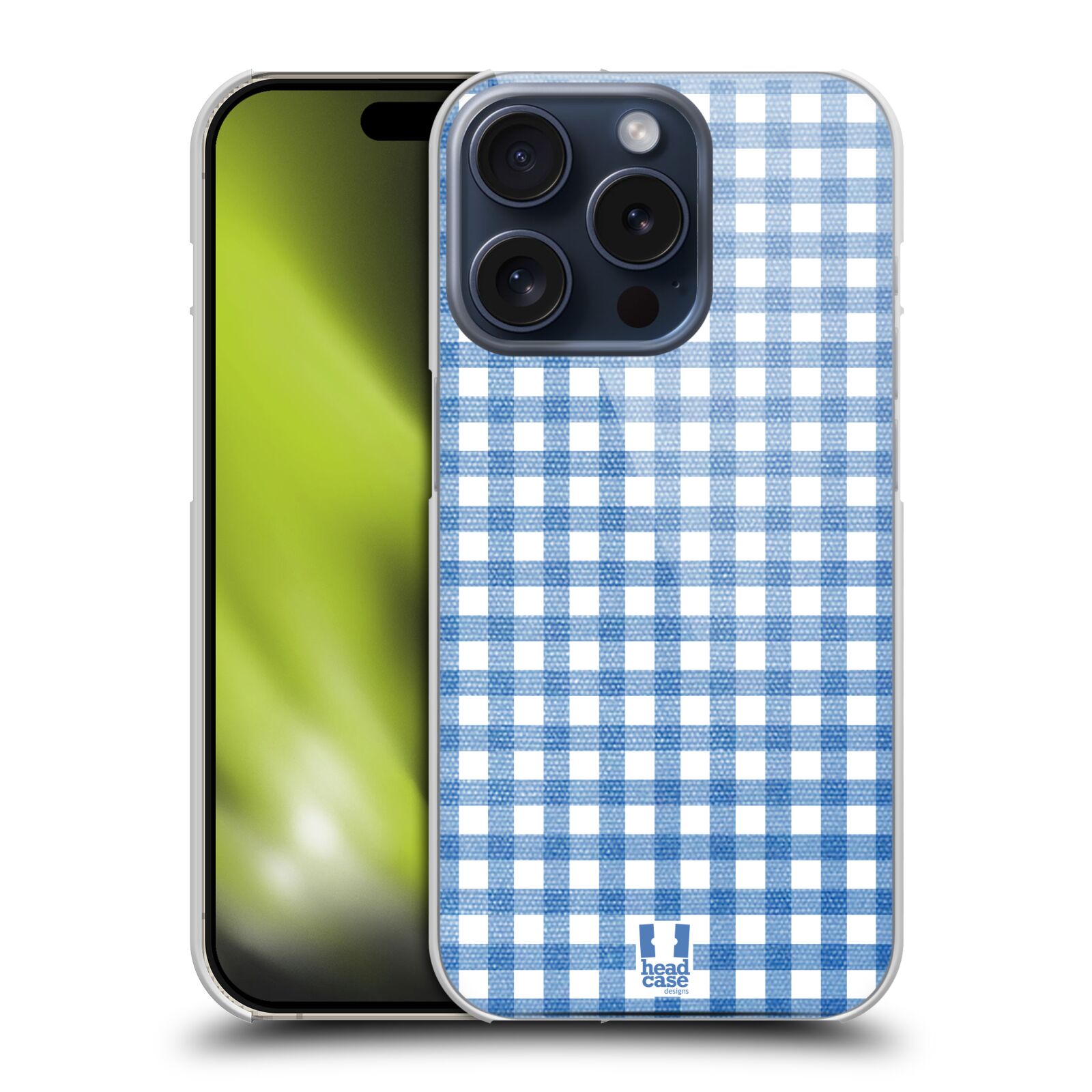 HEAD CASE DESIGNS GINGHAM-PATTERNS HARD BACK CASE FOR APPLE iPHONE PHONES - Picture 9 of 13
