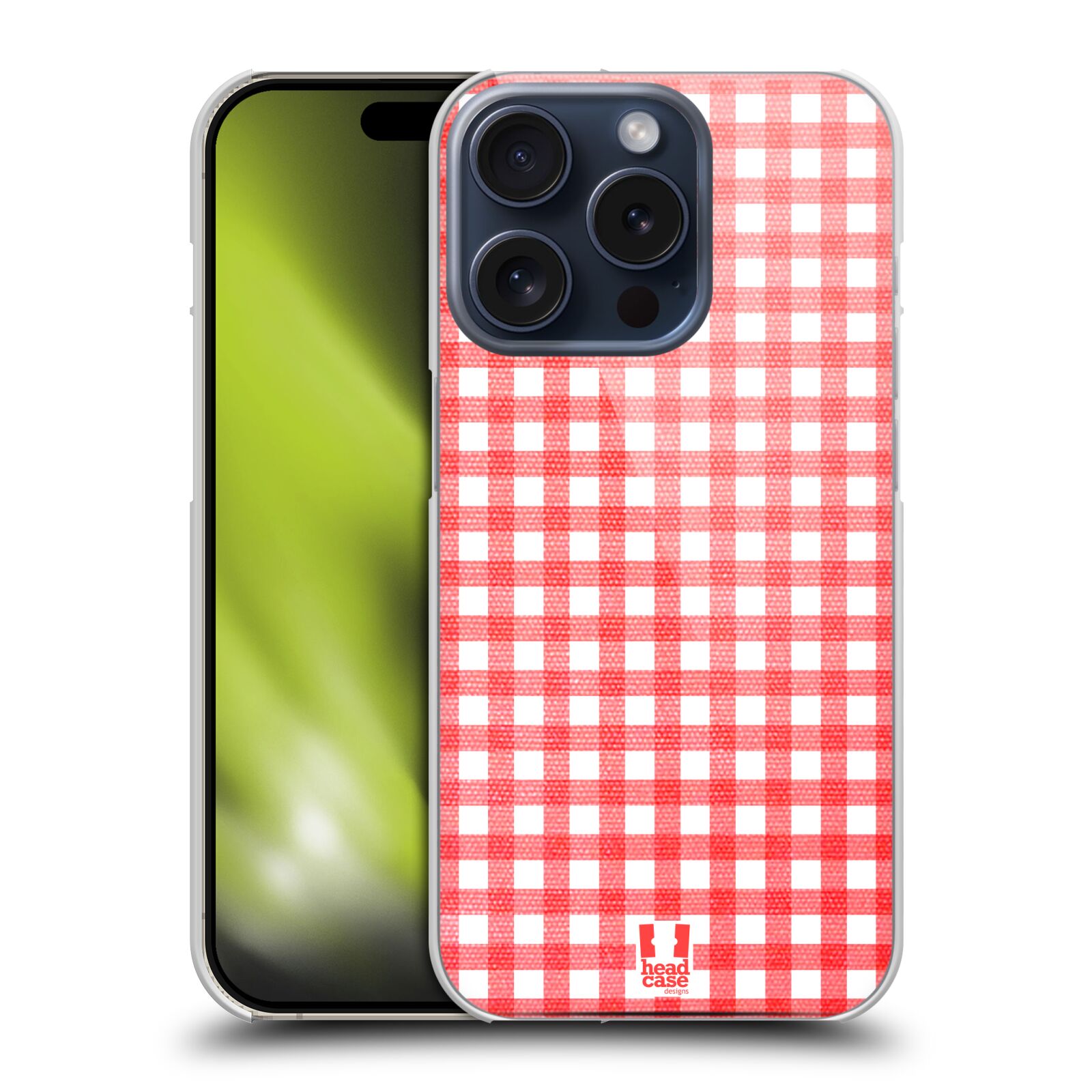 HEAD CASE DESIGNS GINGHAM-PATTERNS HARD BACK CASE FOR APPLE iPHONE PHONES - Picture 12 of 13