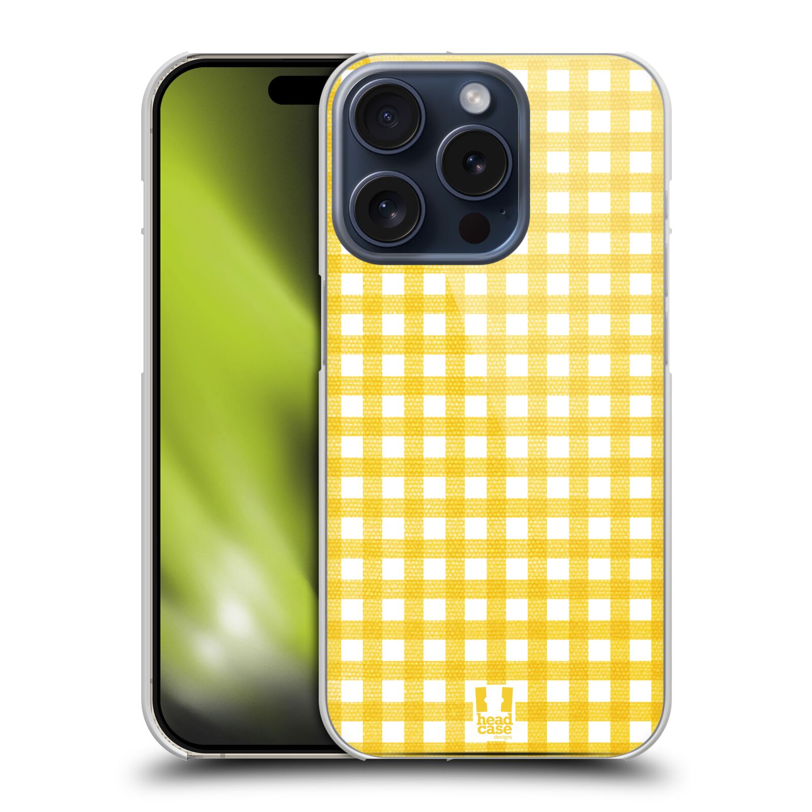 HEAD CASE DESIGNS GINGHAM-PATTERNS HARD BACK CASE FOR APPLE iPHONE PHONES - Picture 13 of 13