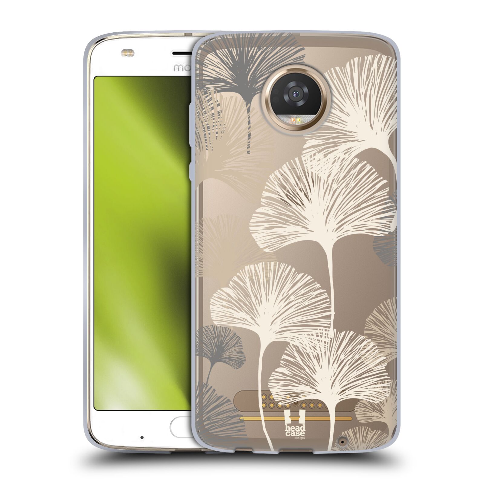 HEAD CASE DESIGNS GINGKO LEAF PATTERNS SOFT GEL CASE FOR MOTOROLA PHONES 2 - Picture 10 of 12