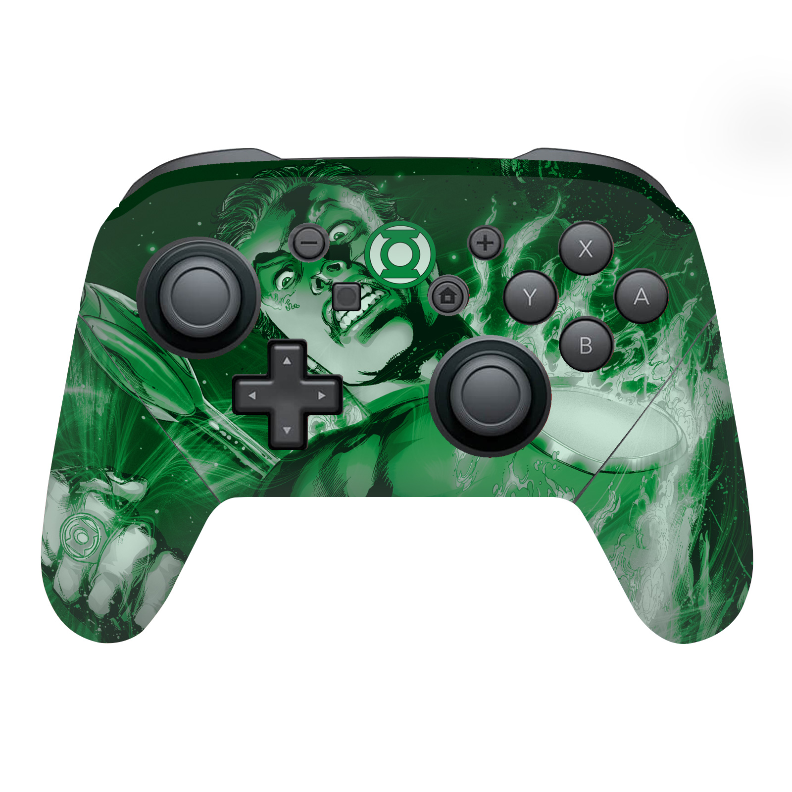 GREEN LANTERN DC COMICS BOOK COVERS VINYL SKIN NINTENDO SWITCH PRO CONTROLLER - Afbeelding 8 van 9