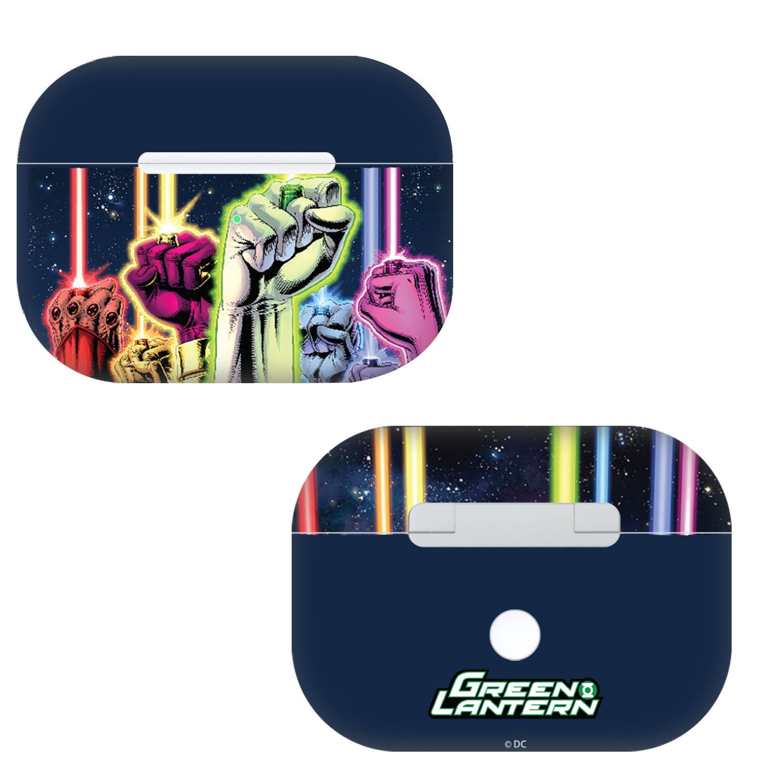 OFFICIAL GREEN LANTERN DC COMICS GRAPHICS VINYL SKIN DECAL FOR APPLE AIRPODS - Picture 11 of 12