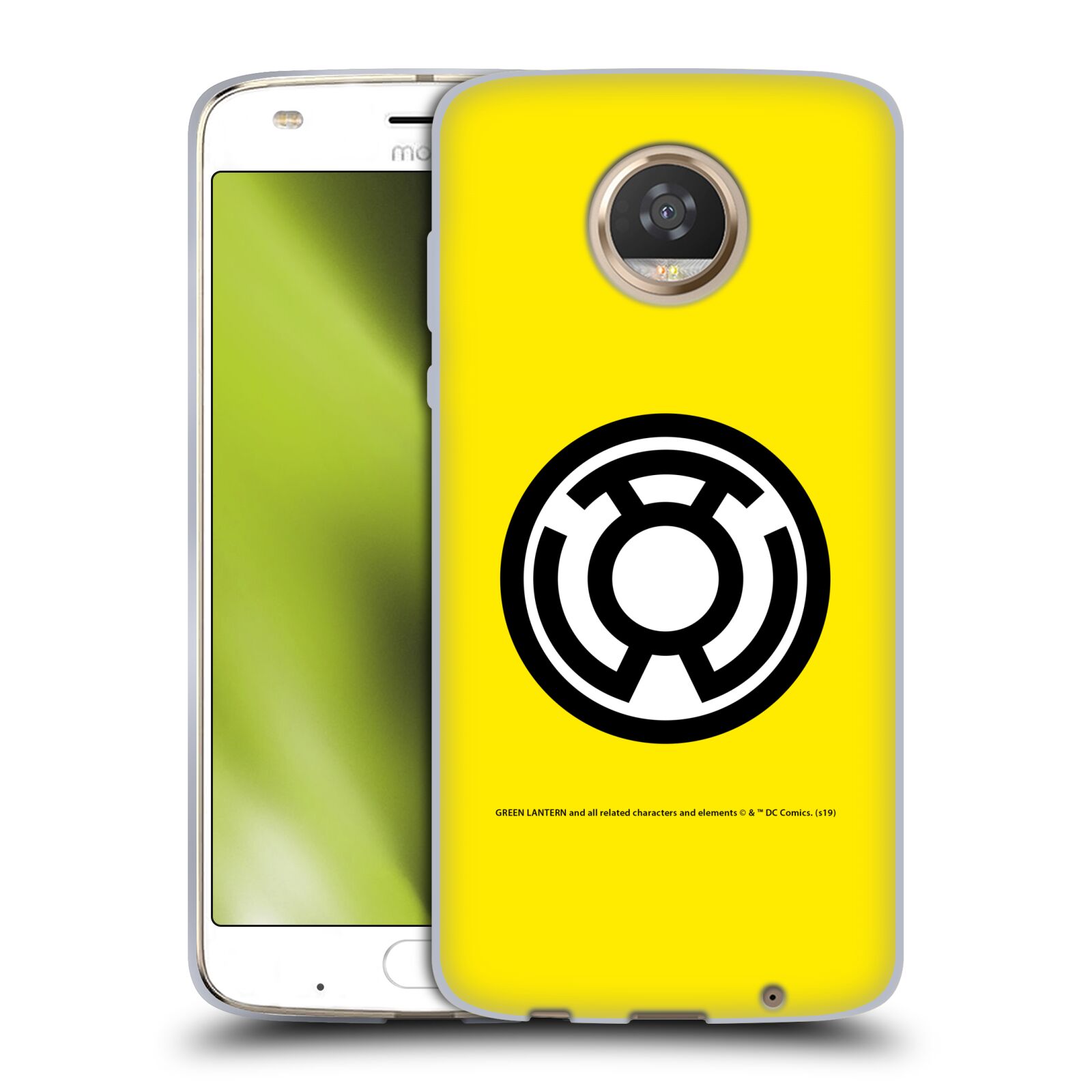 OFFICIAL GREEN LANTERN DC COMICS LANTERN CORPS GEL CASE FOR MOTOROLA PHONES