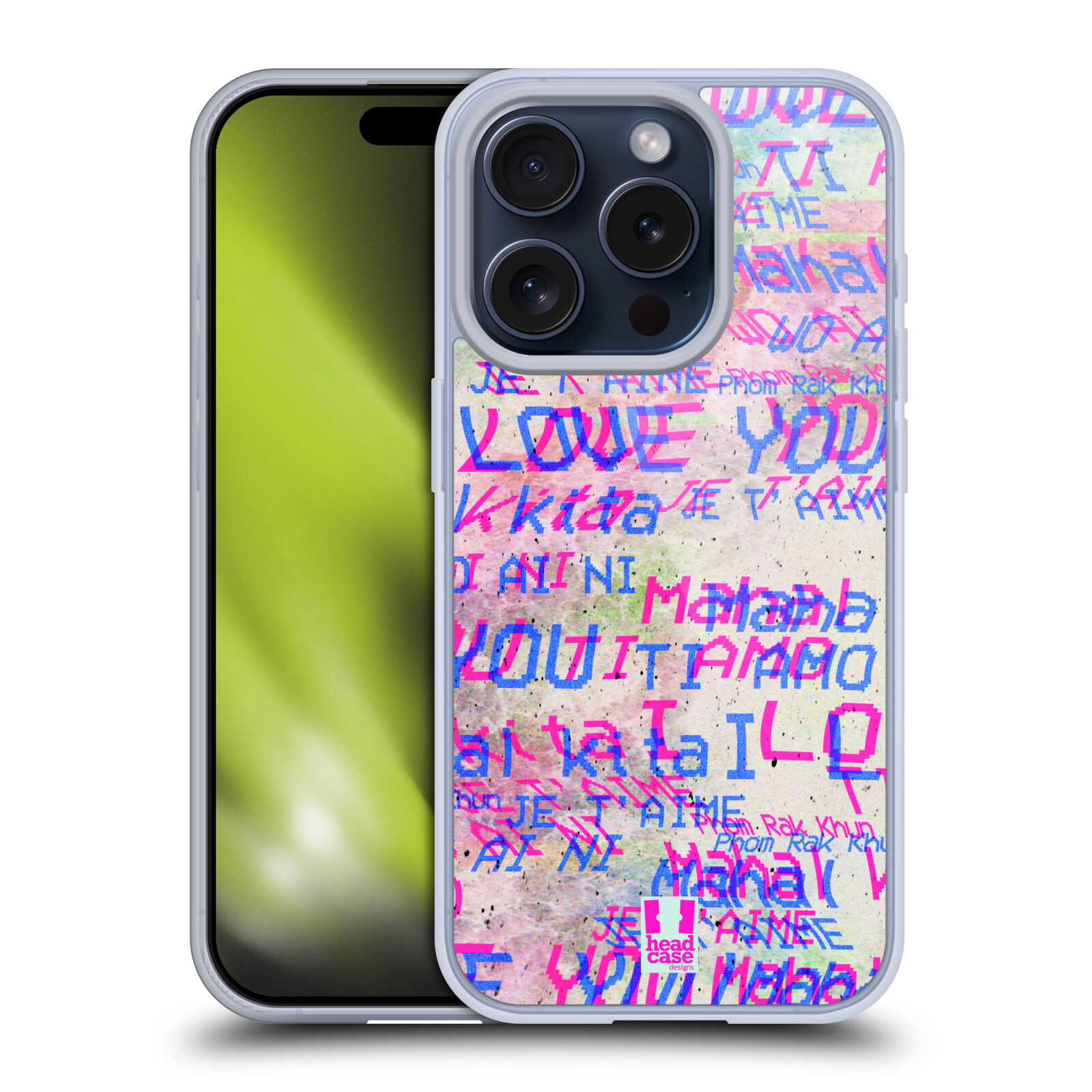 HEAD CASE DESIGNS GLITCH AESTHETIC TYPOGRAPHY GEL CASE FOR APPLE iPHONE PHONES - Picture 9 of 11
