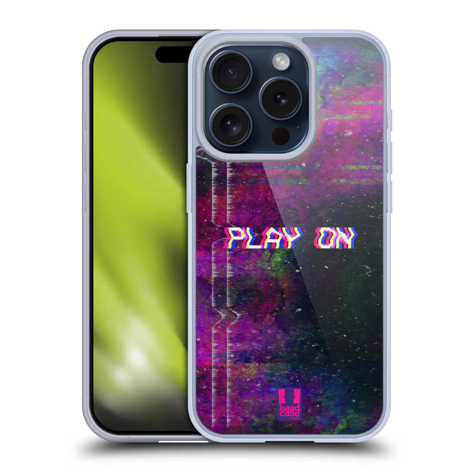 HEAD CASE DESIGNS GLITCH AESTHETIC TYPOGRAPHY GEL CASE FOR APPLE iPHONE PHONES - Picture 11 of 11
