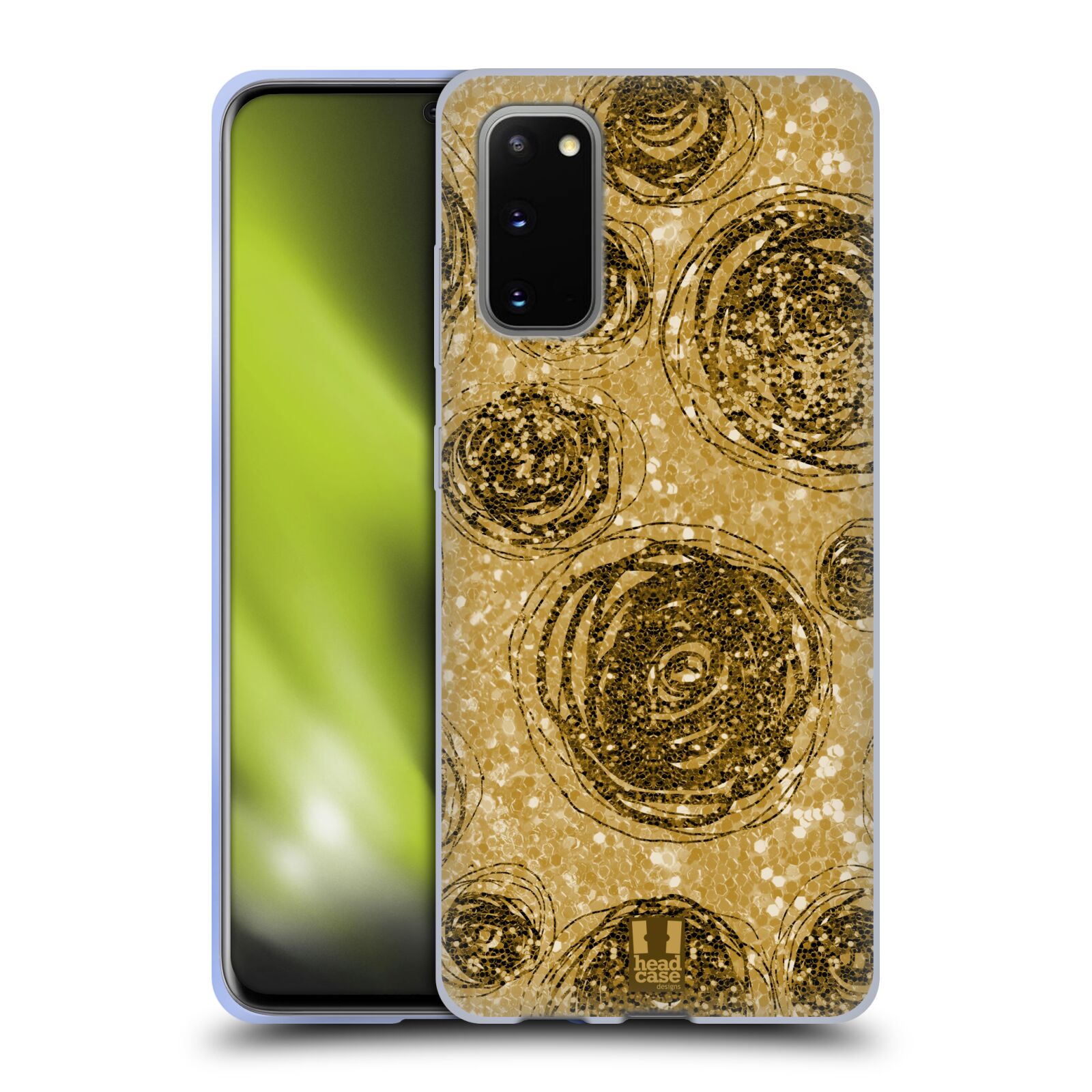 HEAD CASE DESIGNS GLITTER FLORALS SOFT GEL CASE FOR SAMSUNG PHONES 1 - Picture 11 of 11