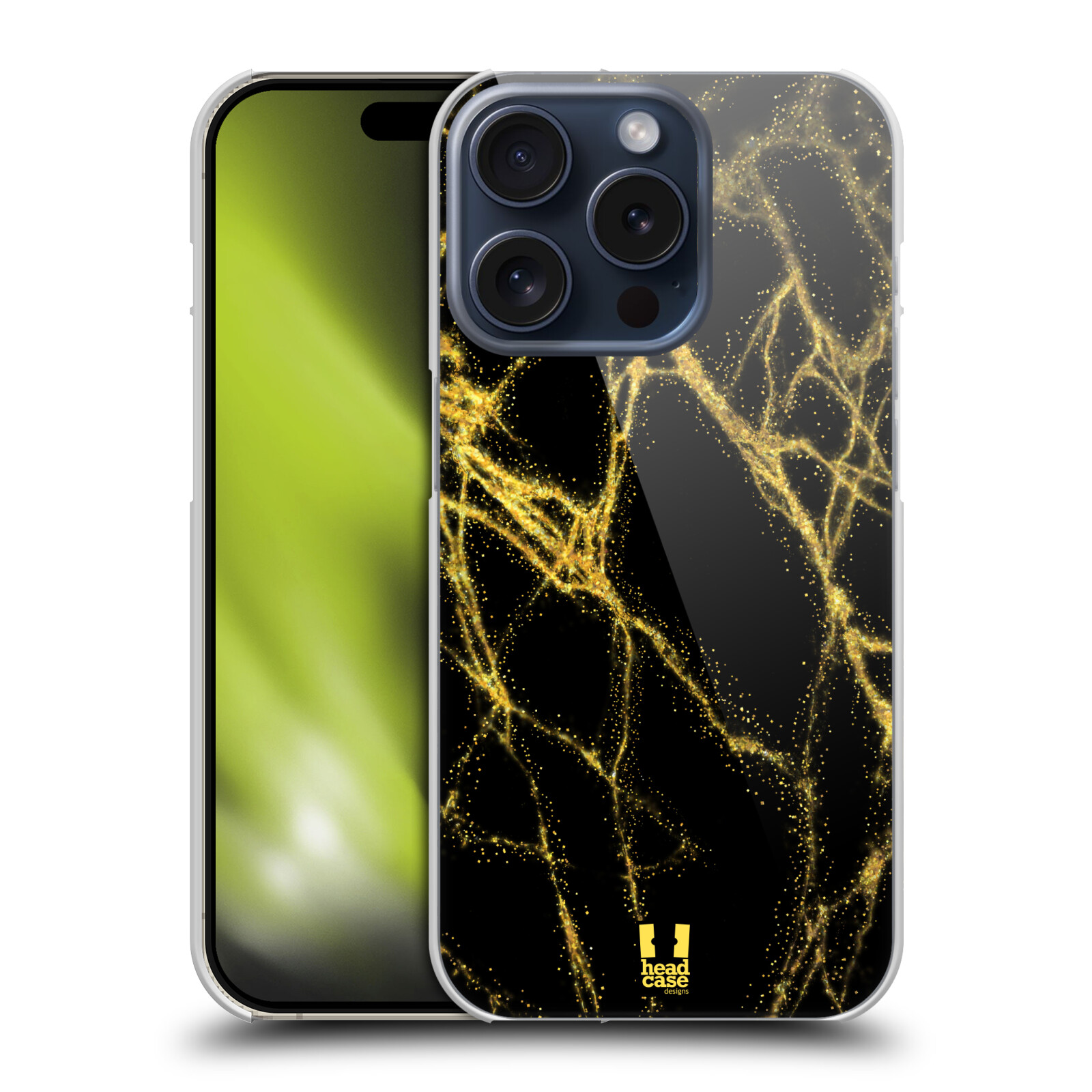 HEAD CASE GLITTERY MARBLE PRINTS BACK CASE & WALLPAPER FOR APPLE iPHONE PHONES - Picture 9 of 11