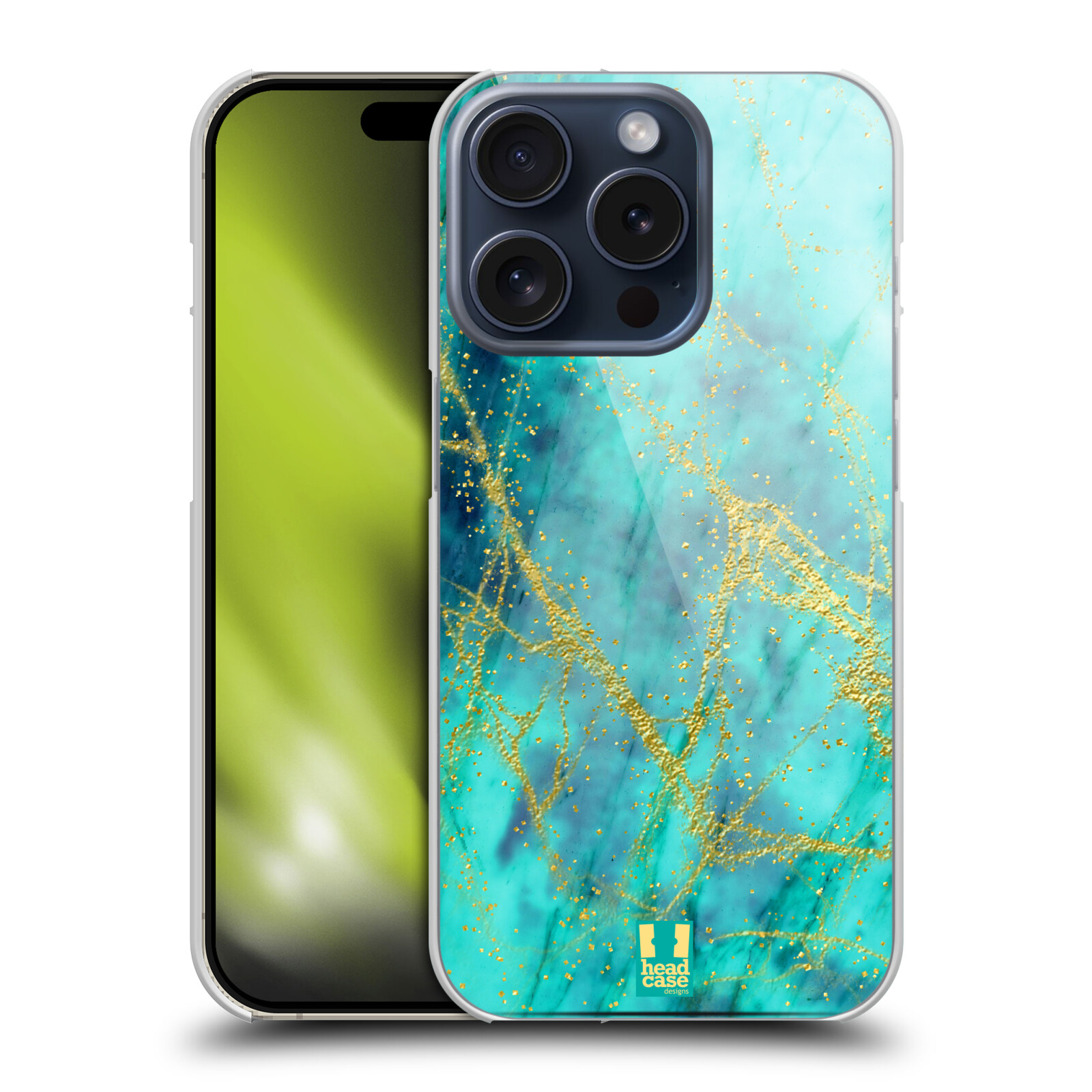 HEAD CASE GLITTERY MARBLE PRINTS BACK CASE & WALLPAPER FOR APPLE iPHONE PHONES - Picture 11 of 11