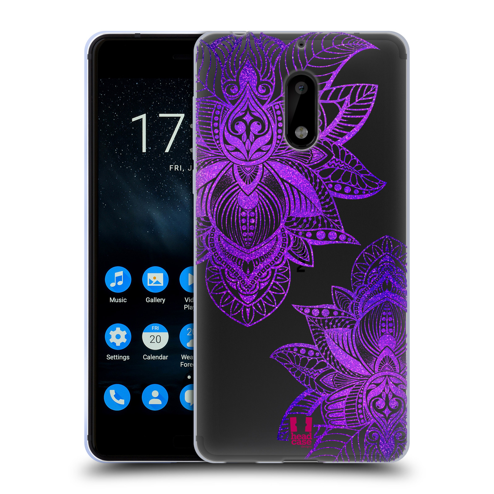 HEAD CASE DESIGNS GLITTER MANDALA PRINTS SOFT GEL CASE FOR NOKIA PHONES 1 - Picture 10 of 10