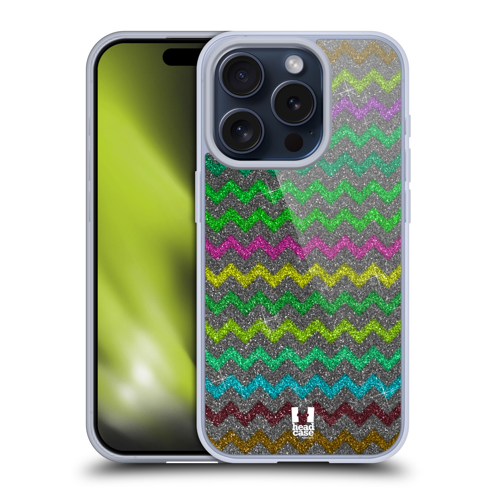 HEAD CASE DESIGNS GLITTERING PATTERNS SOFT GEL CASE FOR APPLE iPHONE PHONES - Picture 8 of 13