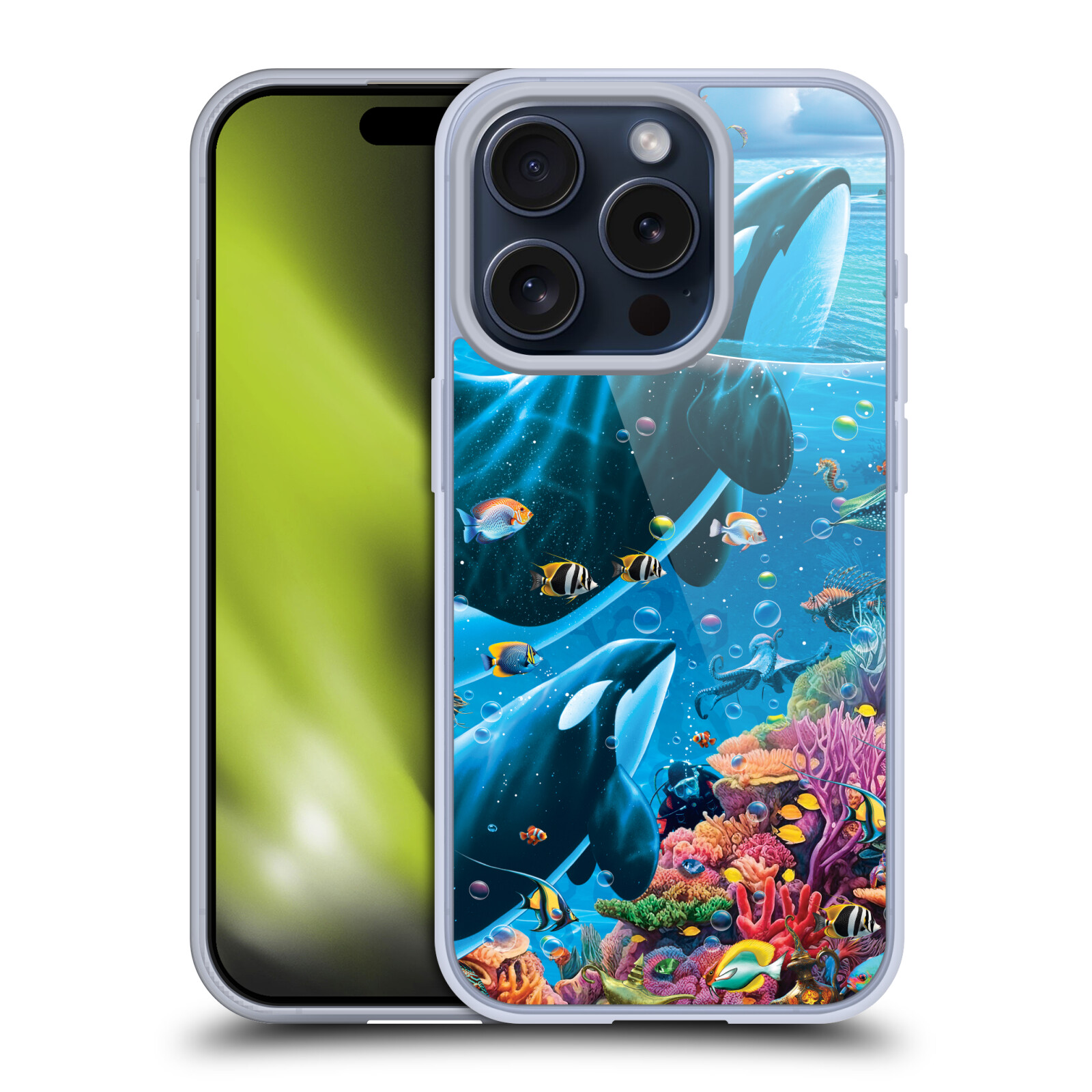 OFFICIAL MICHAEL DAVID WARD ANIMALS SOFT GEL CASE FOR APPLE iPHONE PHONES - Picture 15 of 15