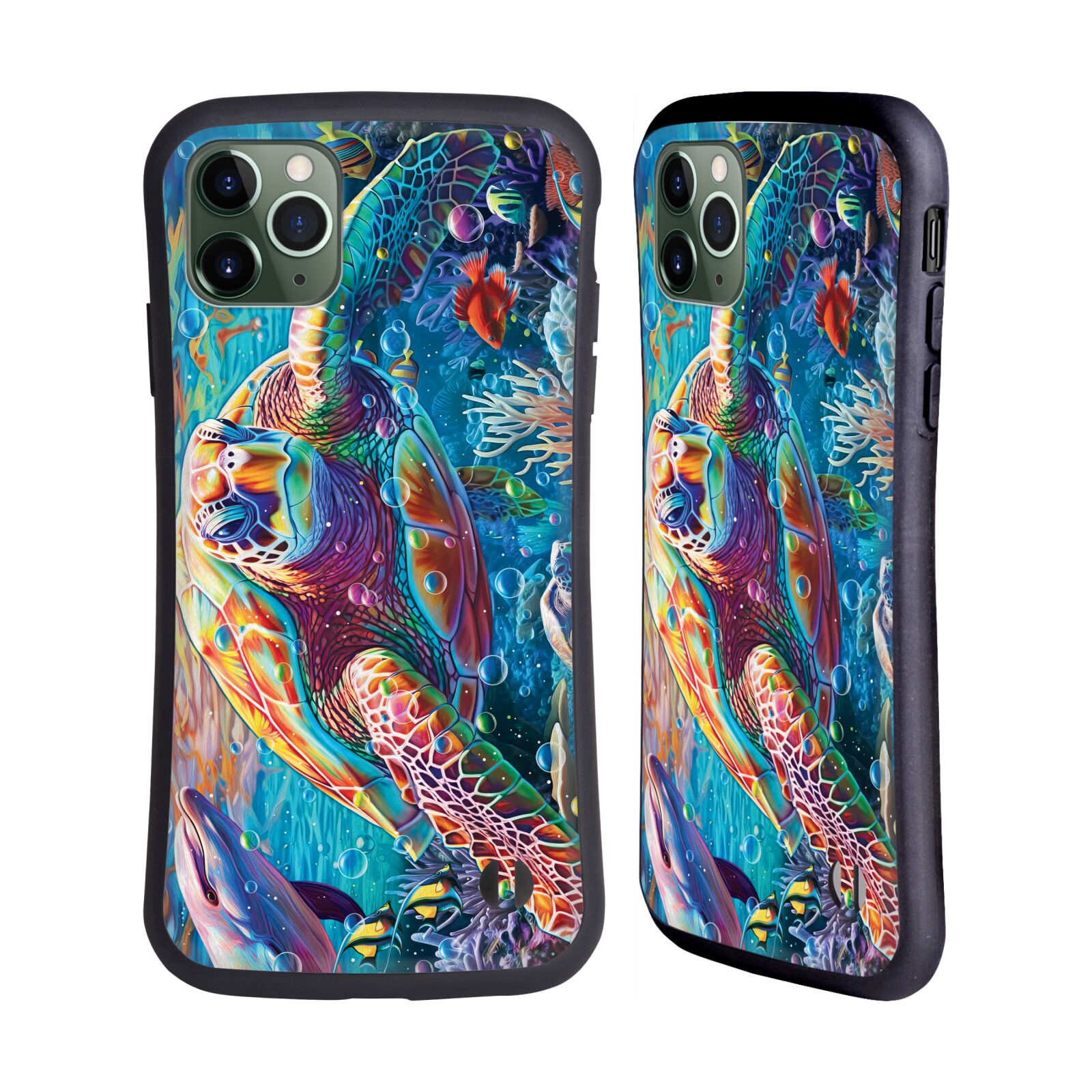 MICHAEL DAVID WARD PSYCHEDELIC ART HYBRID CASE FOR APPLE iPHONES PHONES - Picture 16 of 17