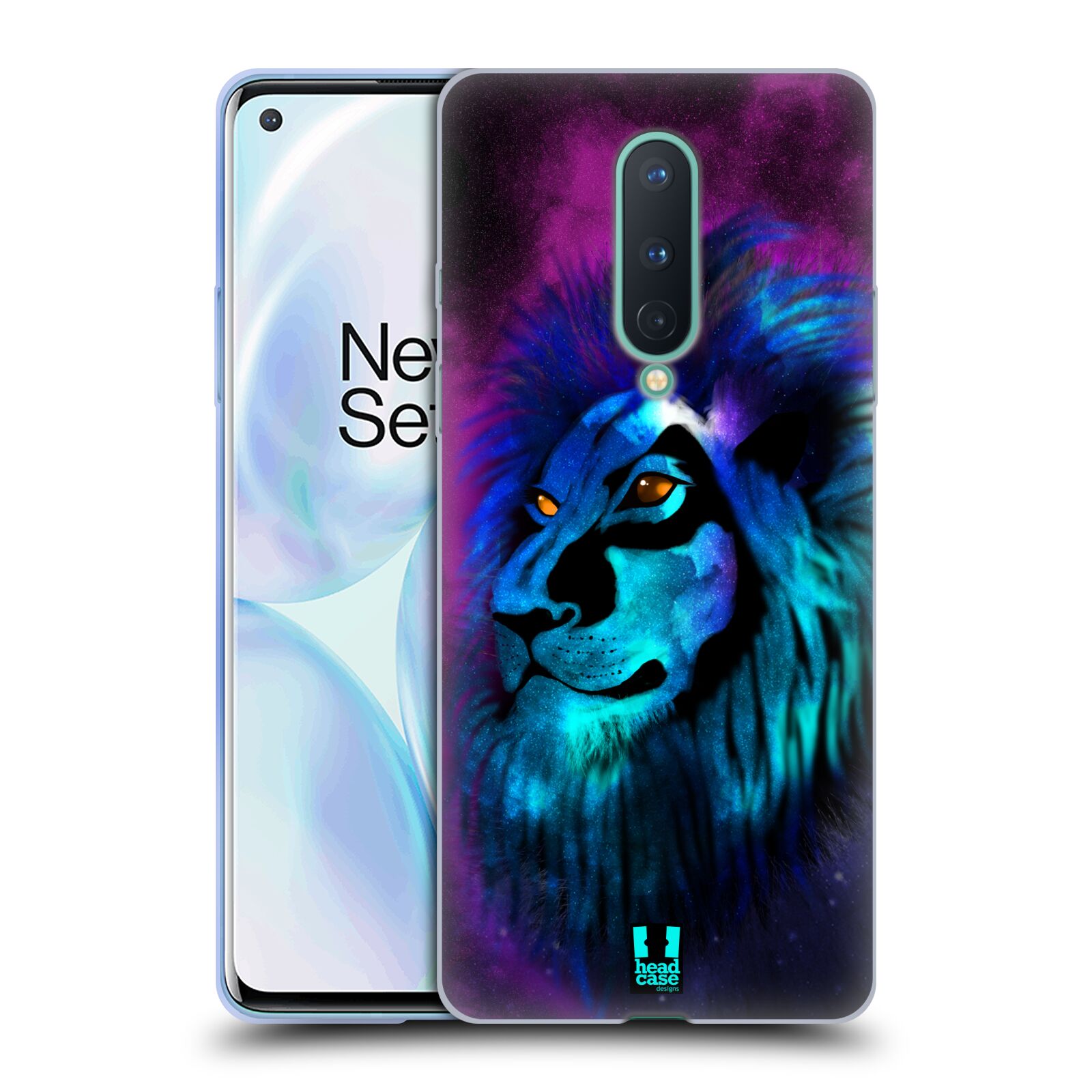 CUSTODIA HEAD CASE DESIGNS GLOW SOFT GEL E CARTA DA PARATI PER AMAZON ASUS ONEPLUS - Foto 10 di 11