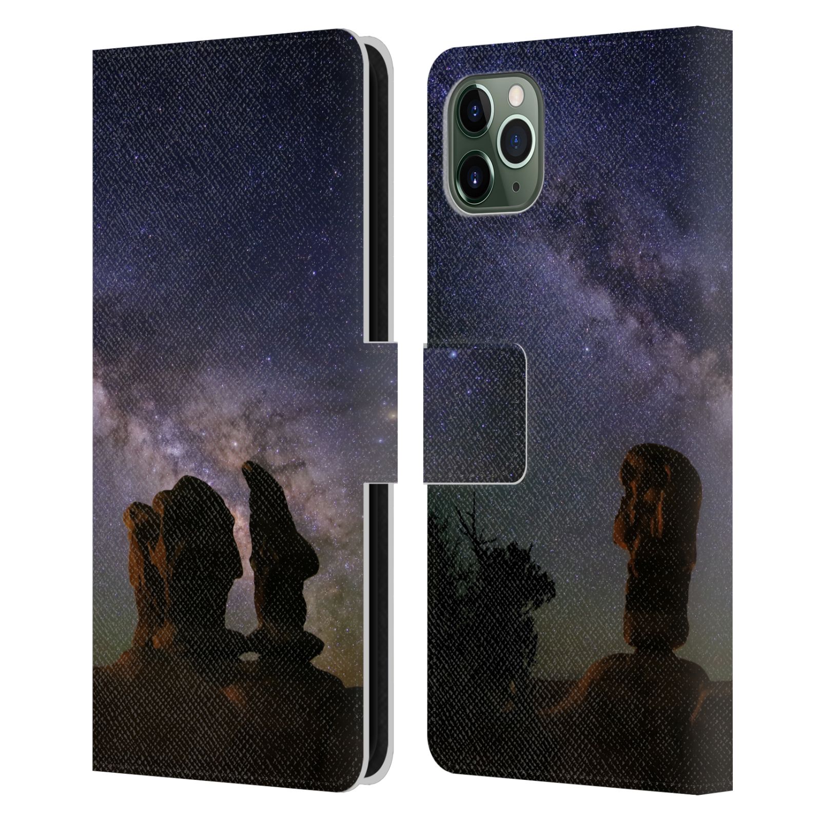 ROYCE BAIR PAYSAGES NOCTURNES ÉTUI COQUE EN CUIR officiel POUR APPLE iPHONE TÉLÉPHONES