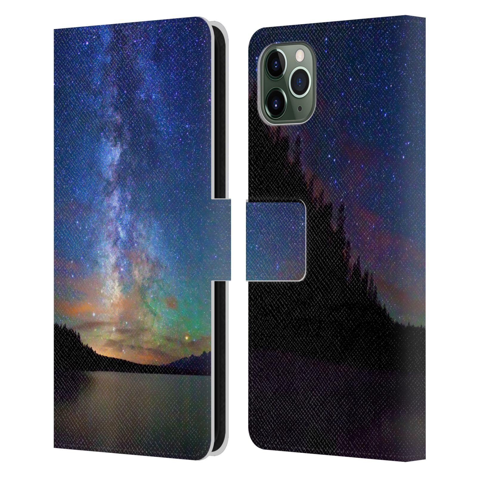 ROYCE BAIR PAYSAGES NOCTURNES ÉTUI COQUE EN CUIR officiel POUR APPLE iPHONE TÉLÉPHONES