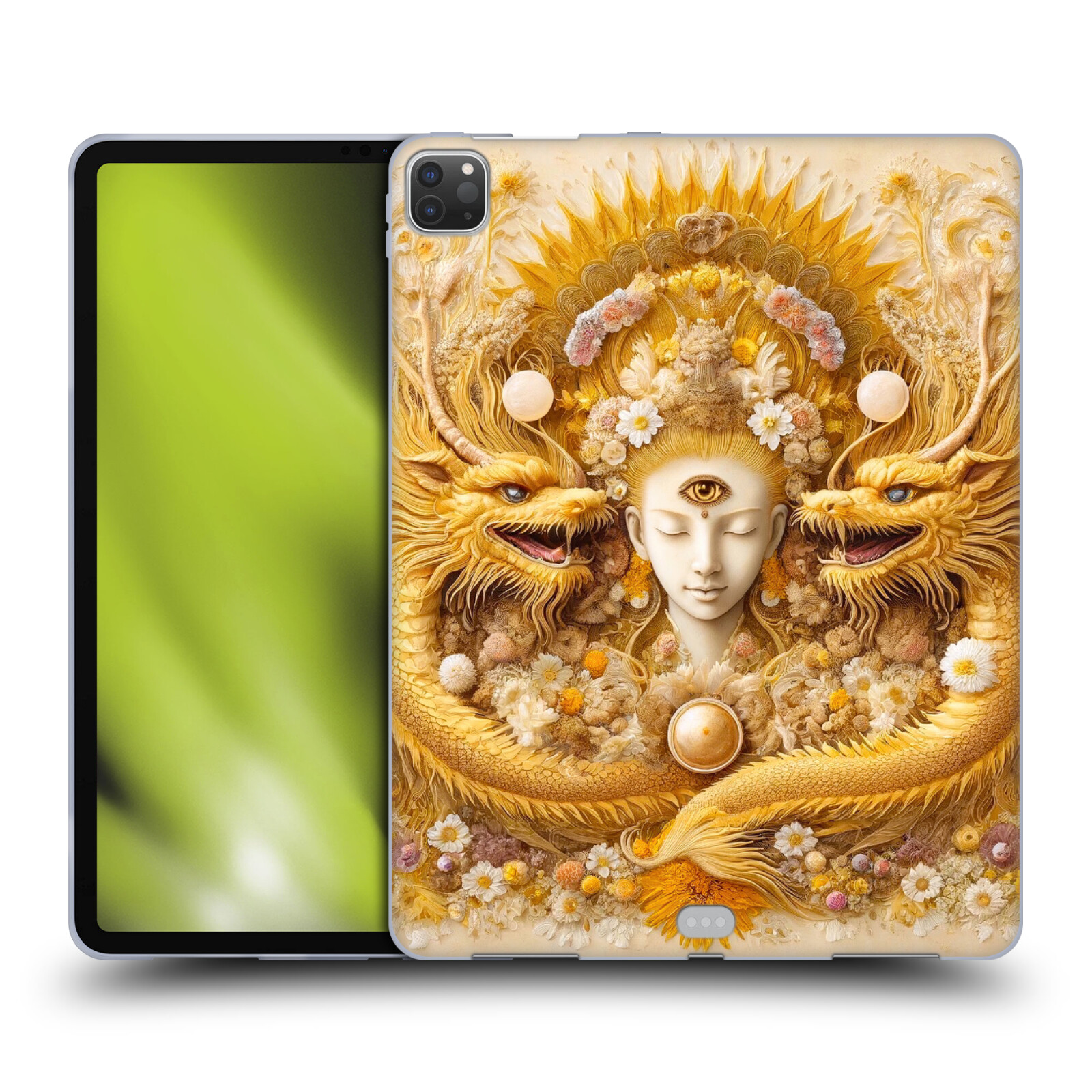 SHAMBHALA LIGHT VISIONARY ART CELESTIAL GRAPHICS GEL CASE APPLE SAMSUNG KINDLE - Picture 9 of 20