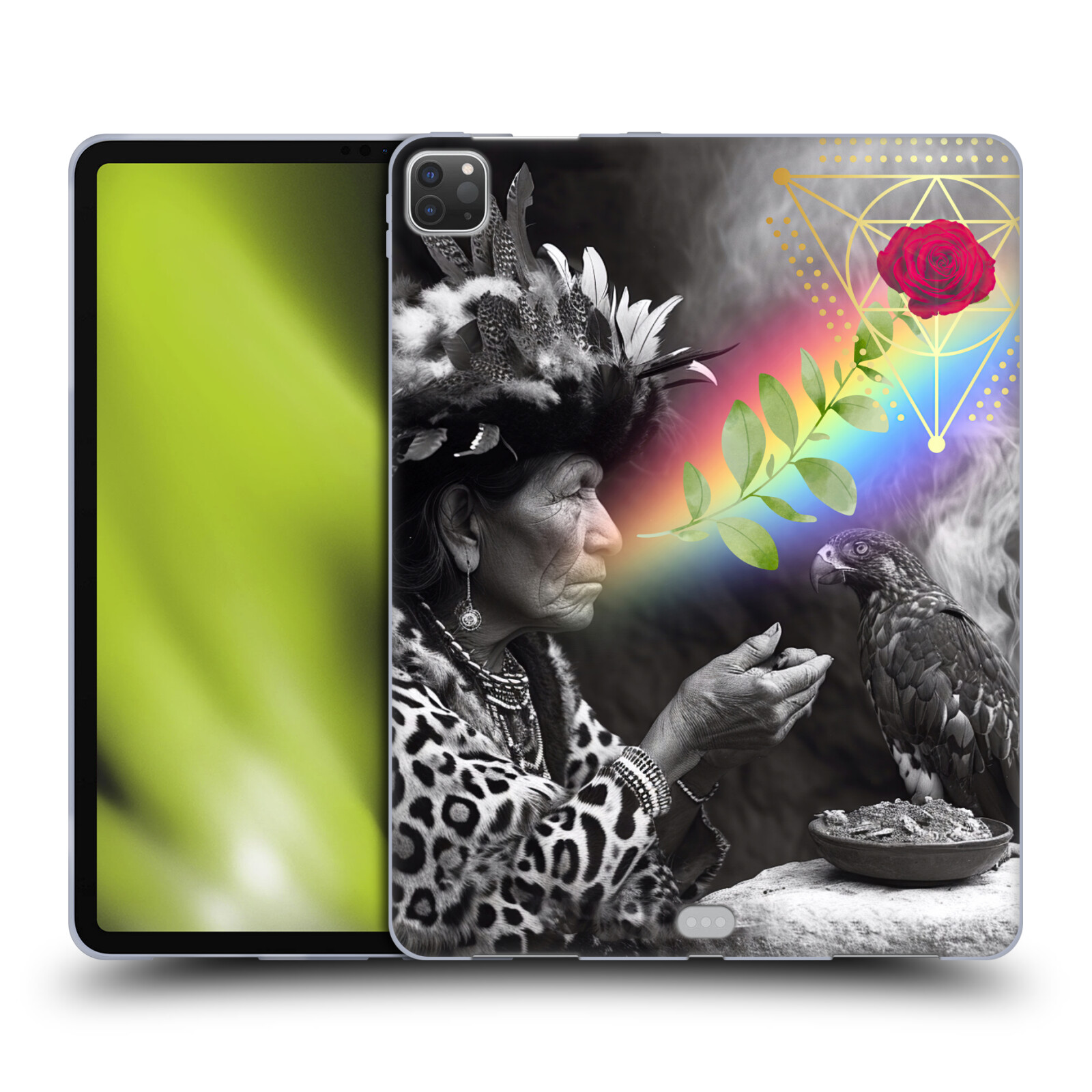 SHAMBHALA LIGHT VISIONARY ART CELESTIAL GRAPHICS GEL CASE APPLE SAMSUNG KINDLE - Picture 13 of 20