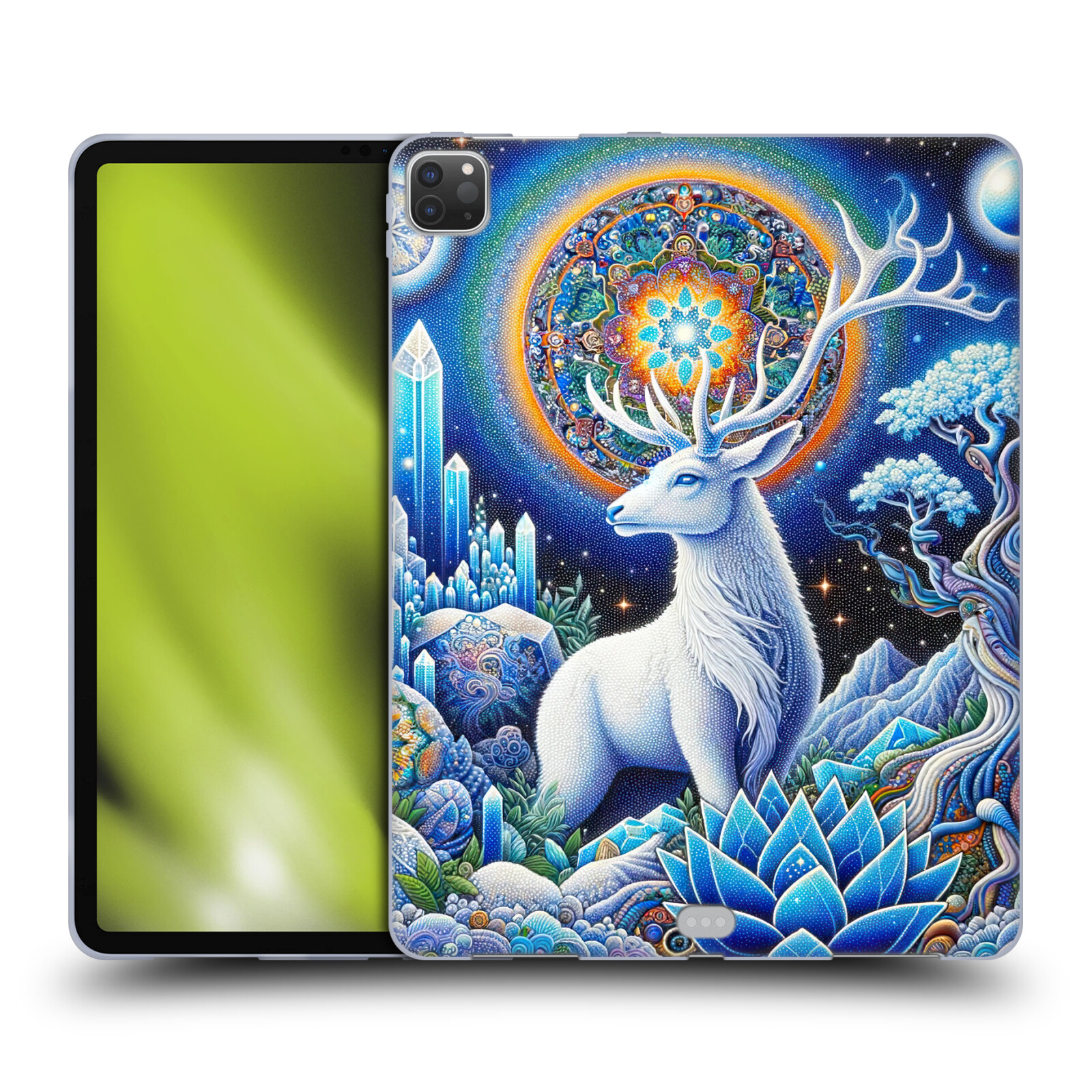 SHAMBHALA LIGHT VISIONARY ART CELESTIAL GRAPHICS GEL CASE APPLE SAMSUNG KINDLE - Picture 14 of 20