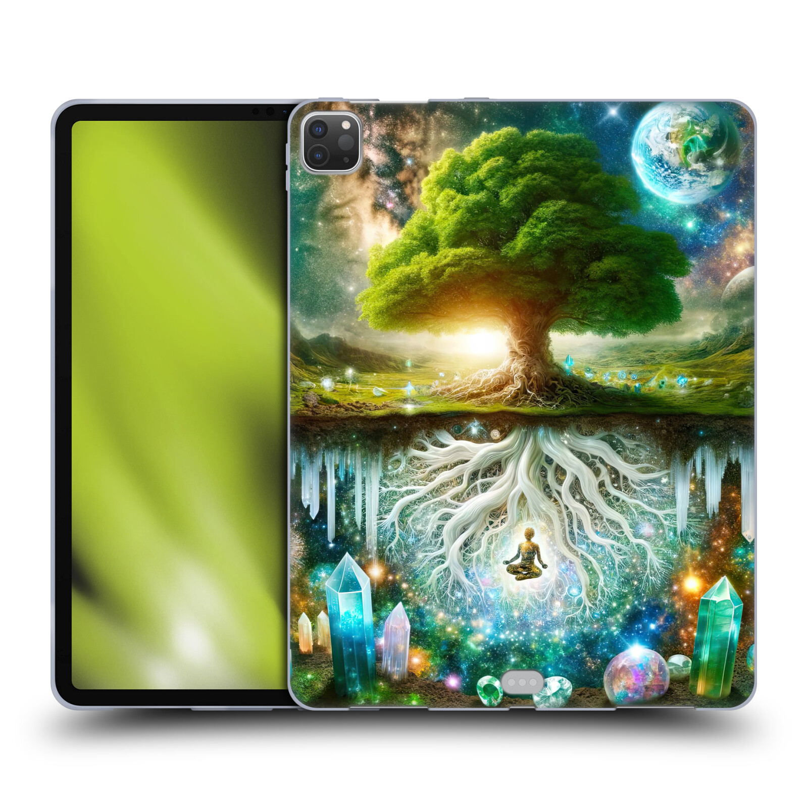SHAMBHALA LIGHT VISIONARY ART CELESTIAL GRAPHICS GEL CASE APPLE SAMSUNG KINDLE - Picture 18 of 20