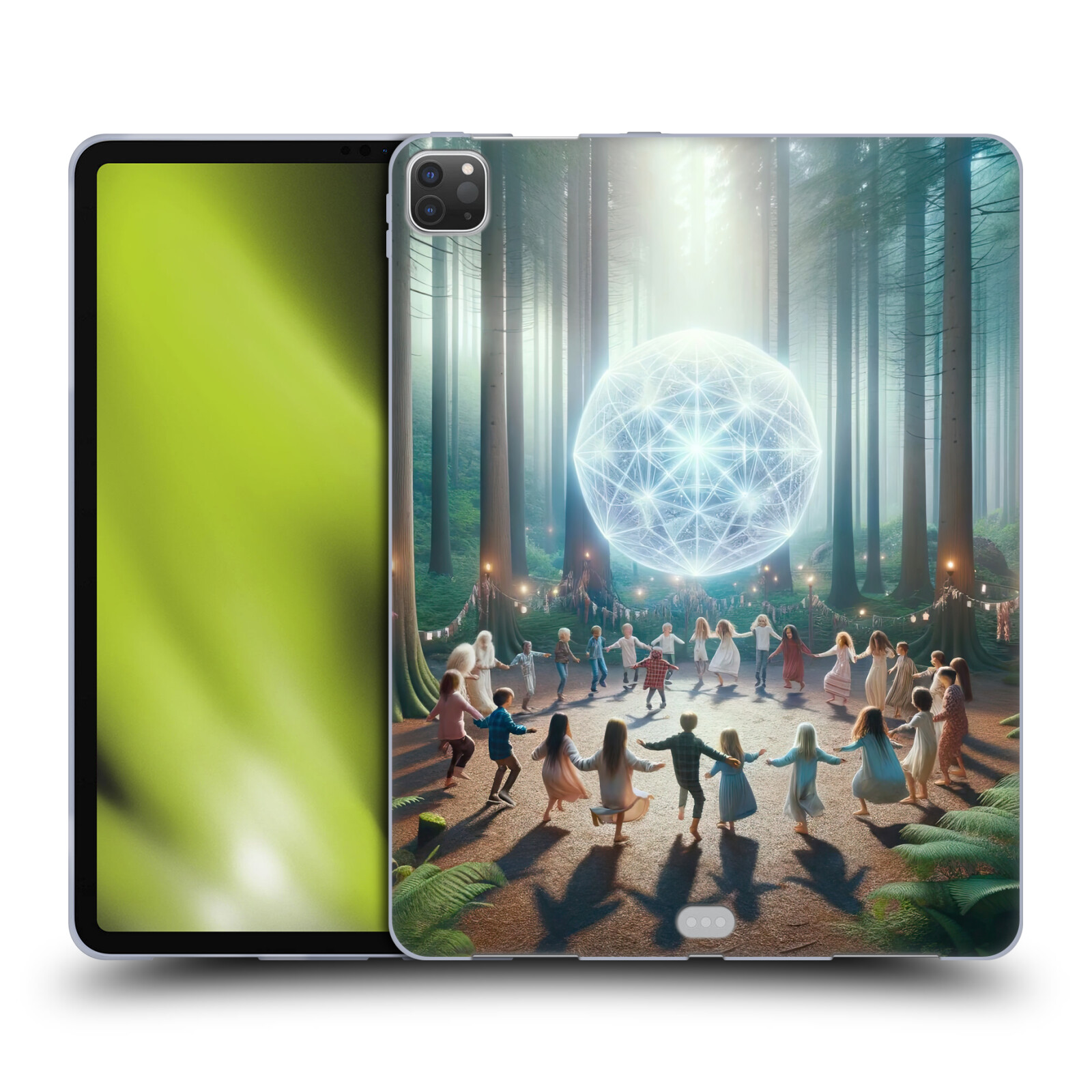 SHAMBHALA LIGHT VISIONARY ART CELESTIAL GRAPHICS GEL CASE APPLE SAMSUNG KINDLE - Picture 19 of 20