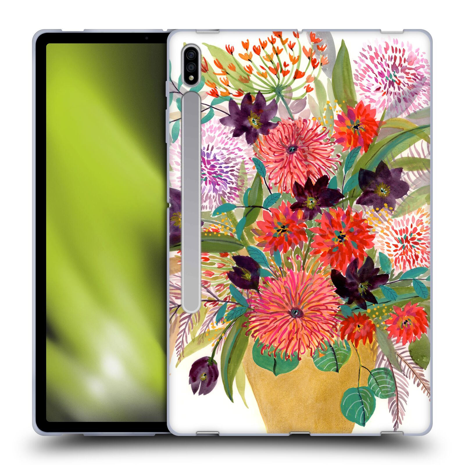 OFFICIAL SUZANNE ALLARD FLORAL ART SOFT GEL CASE FOR SAMSUNG TABLETS 1 - Picture 10 of 22
