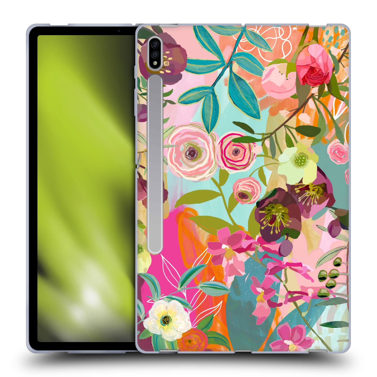 OFFICIAL SUZANNE ALLARD FLORAL ART SOFT GEL CASE FOR SAMSUNG TABLETS 1 - Picture 11 of 22