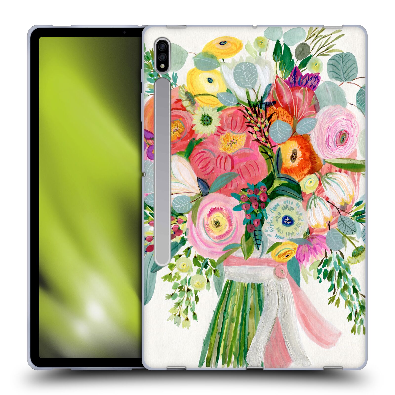 OFFICIAL SUZANNE ALLARD FLORAL ART SOFT GEL CASE FOR SAMSUNG TABLETS 1 - Picture 12 of 22