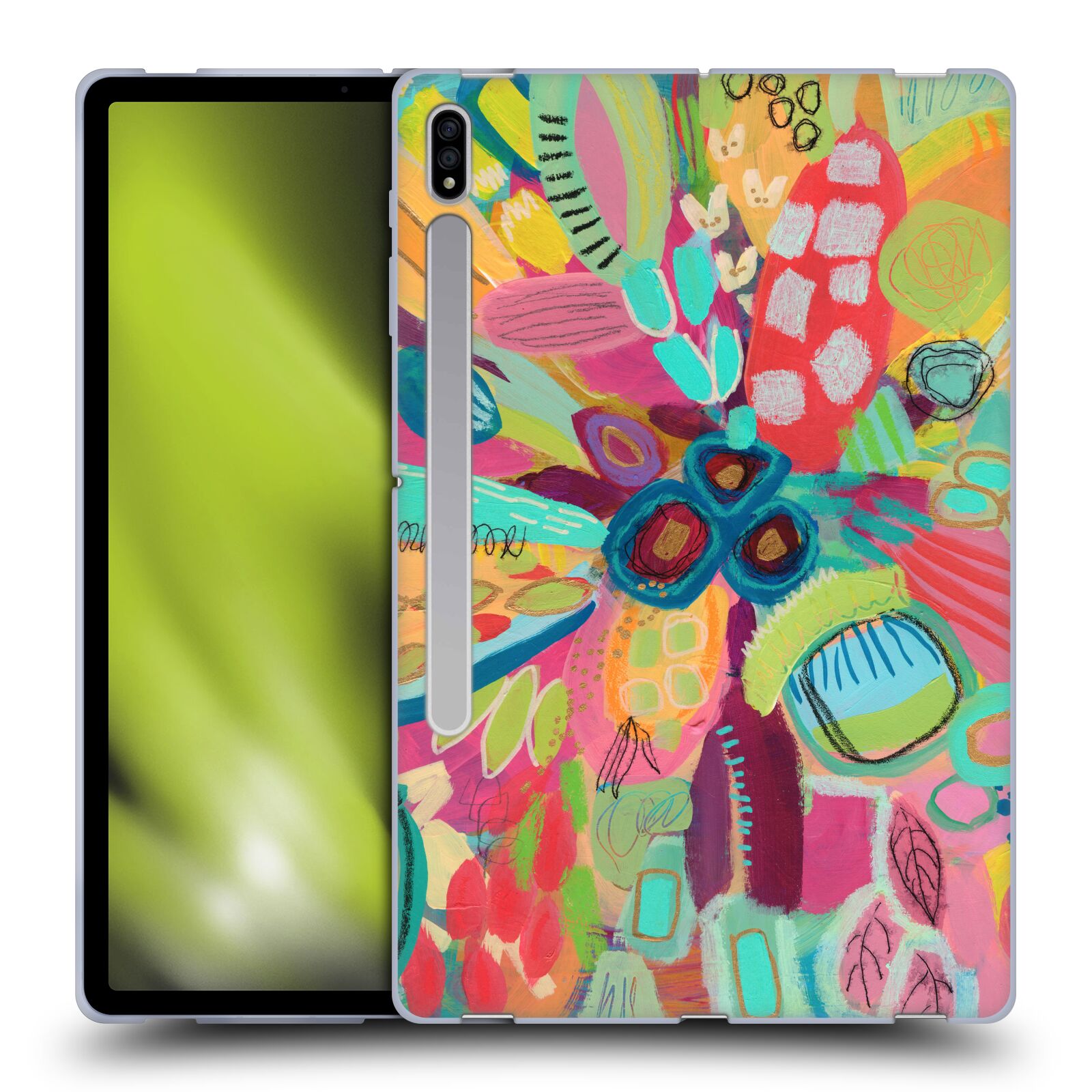 OFFICIAL SUZANNE ALLARD FLORAL ART SOFT GEL CASE FOR SAMSUNG TABLETS 1 - Picture 13 of 22