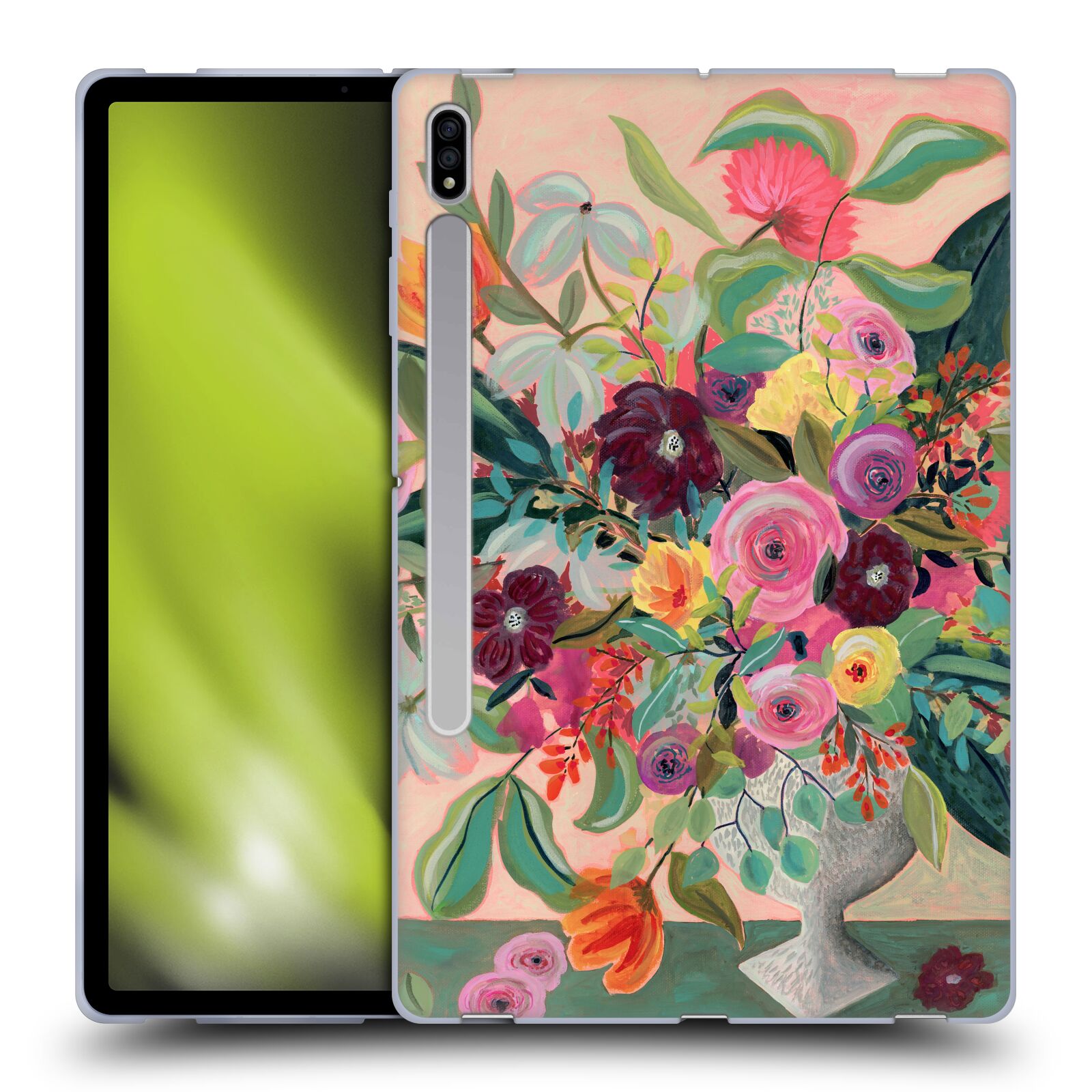 OFFICIAL SUZANNE ALLARD FLORAL ART SOFT GEL CASE FOR SAMSUNG TABLETS 1 - Picture 14 of 22