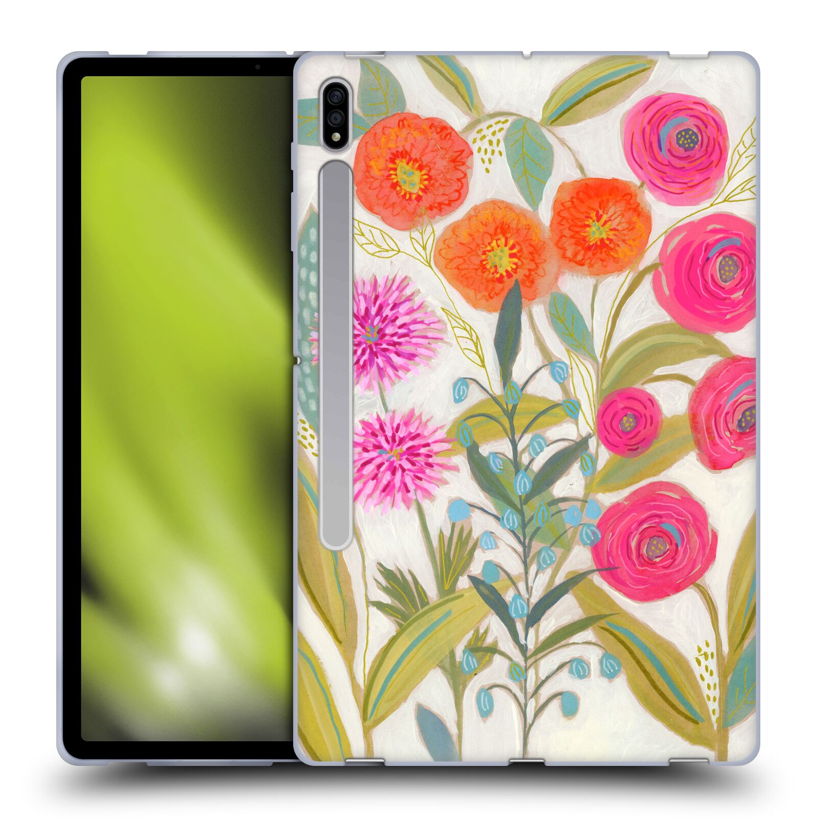 OFFICIAL SUZANNE ALLARD FLORAL ART SOFT GEL CASE FOR SAMSUNG TABLETS 1 - Picture 17 of 22