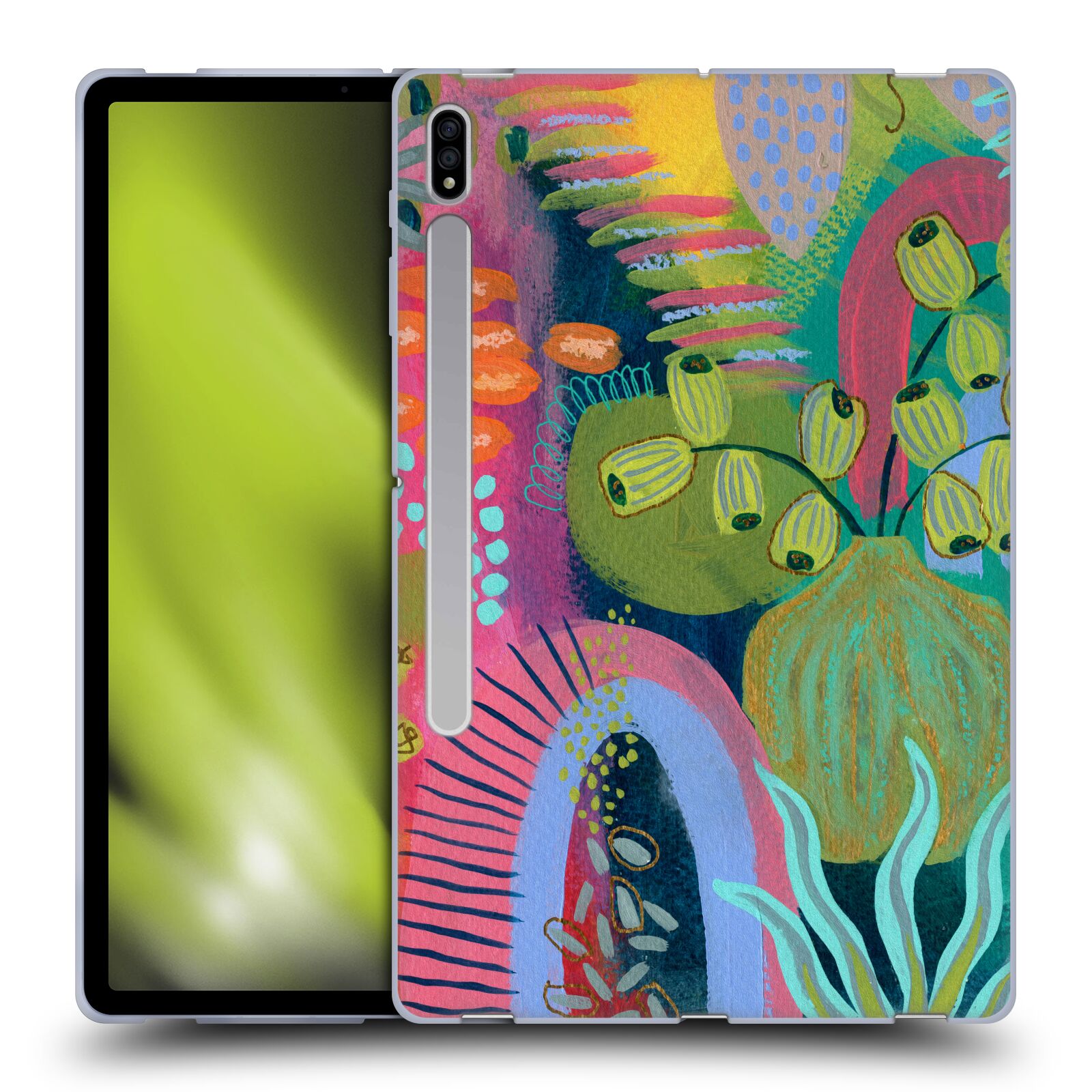 OFFICIAL SUZANNE ALLARD FLORAL ART SOFT GEL CASE FOR SAMSUNG TABLETS 1 - Picture 19 of 22