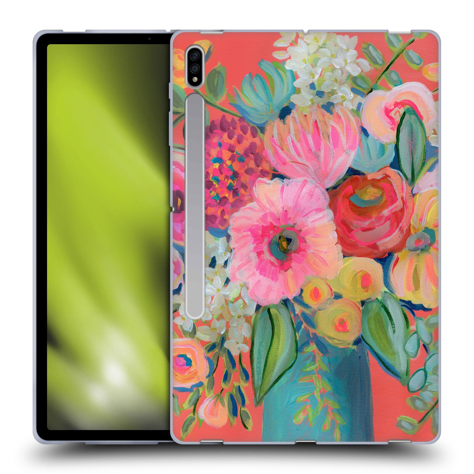 OFFICIAL SUZANNE ALLARD FLORAL ART SOFT GEL CASE FOR SAMSUNG TABLETS 1 - Picture 8 of 22