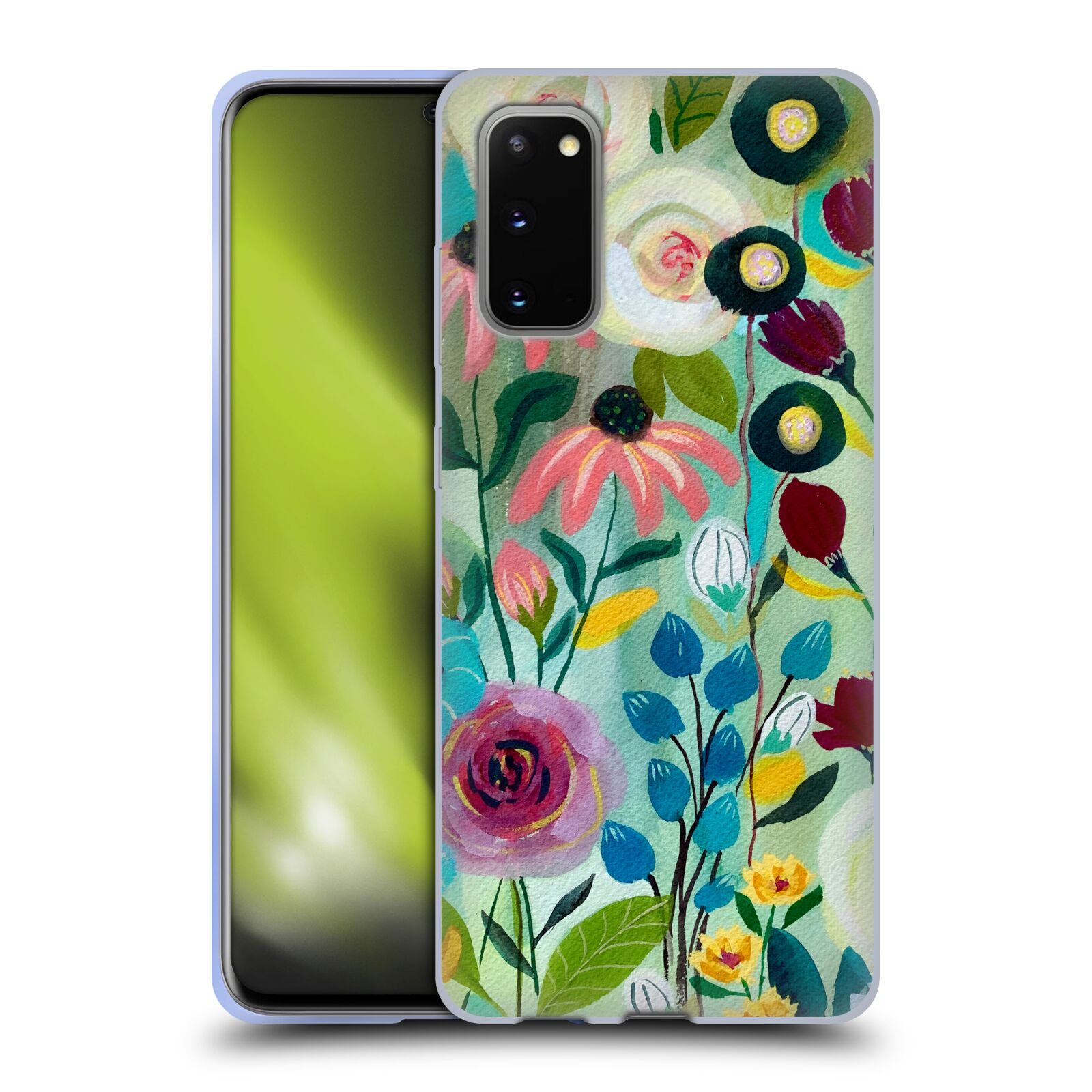 OFFICIAL SUZANNE ALLARD FLORAL GRAPHICS SOFT GEL CASE FOR SAMSUNG PHONES 1 - Picture 9 of 22