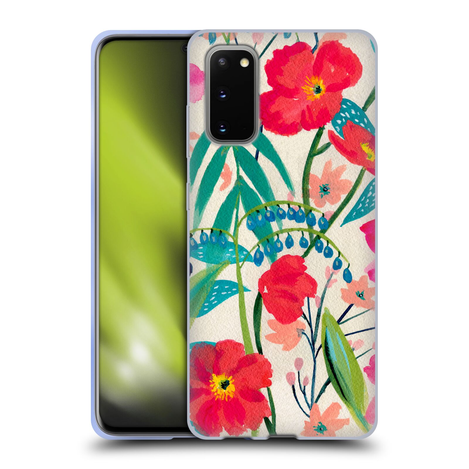 OFFICIAL SUZANNE ALLARD FLORAL GRAPHICS SOFT GEL CASE FOR SAMSUNG PHONES 1 - Picture 13 of 22