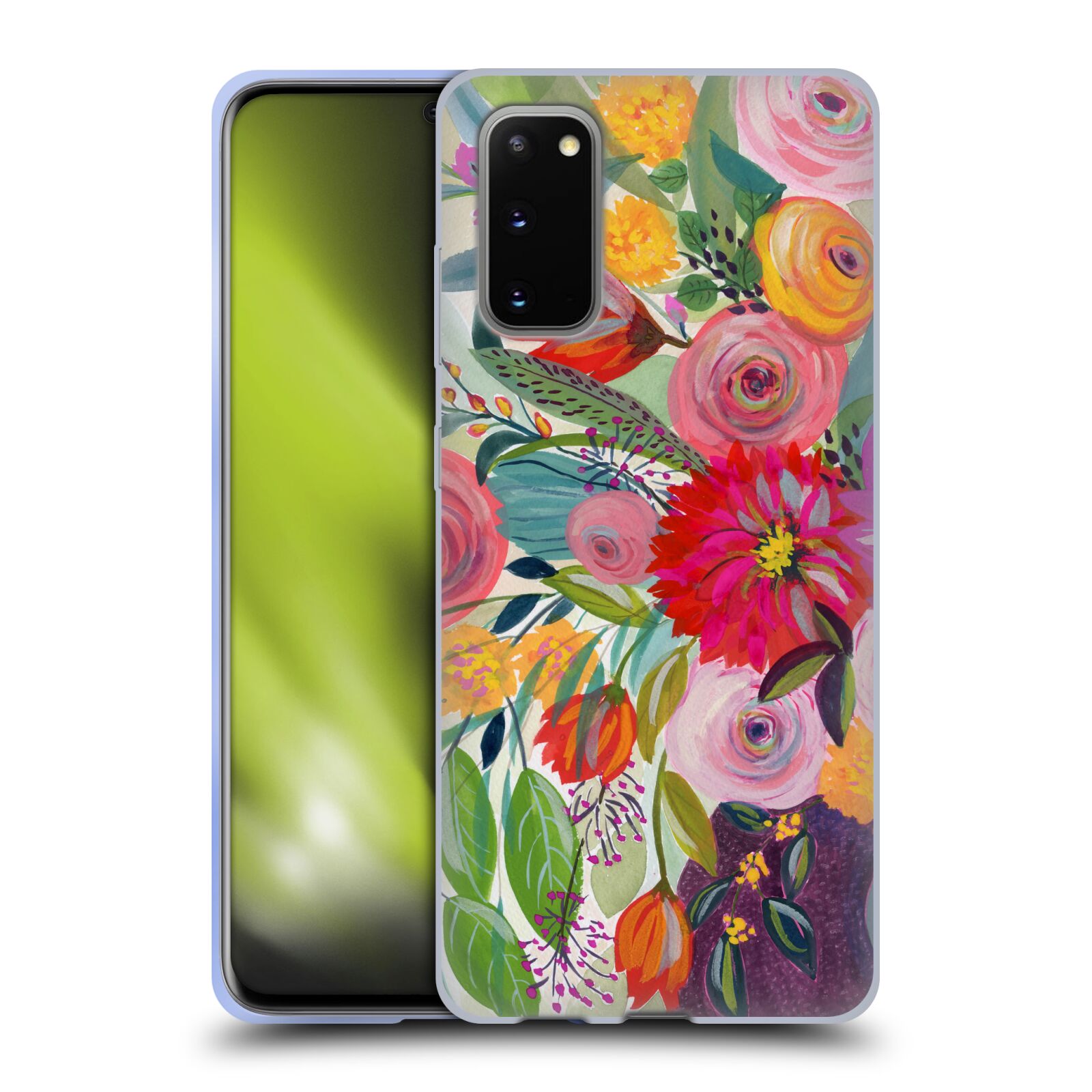 OFFICIAL SUZANNE ALLARD FLORAL GRAPHICS SOFT GEL CASE FOR SAMSUNG PHONES 1 - Picture 15 of 22
