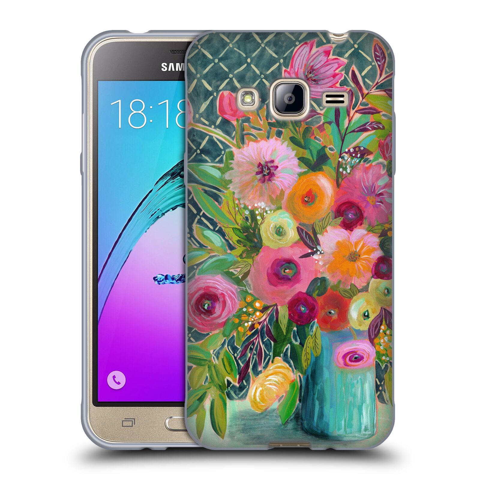 OFFICIAL SUZANNE ALLARD FLORAL GRAPHICS SOFT GEL CASE FOR SAMSUNG PHONES 3