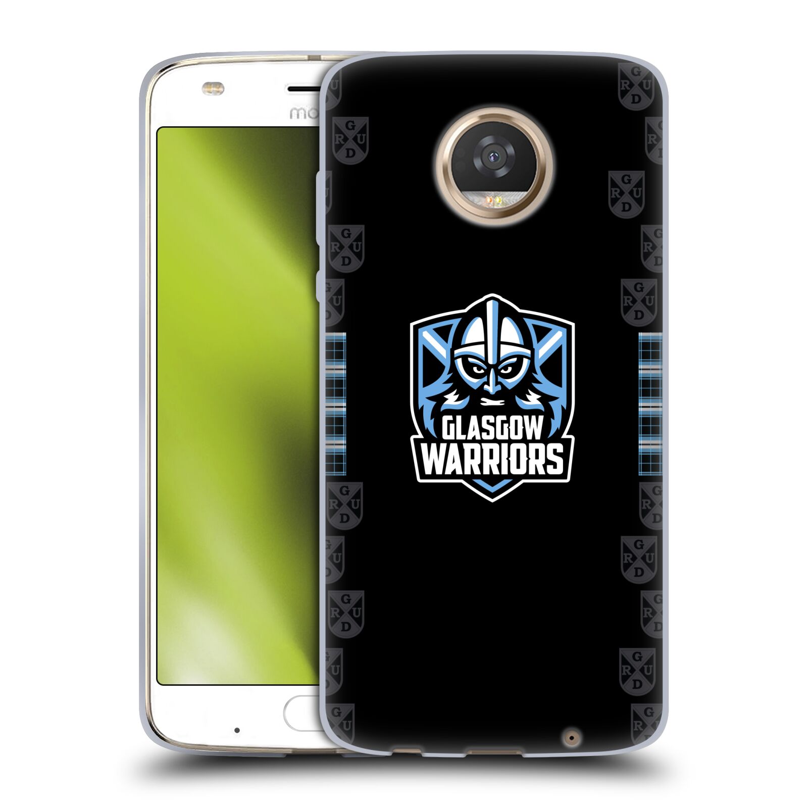 KIT ESCUDO OFICIAL GLASGOW WARRIORS 2022/23 FUNDA GEL SUAVE PARA TELÉFONOS MOTOROLA - Imagen 9 de 9