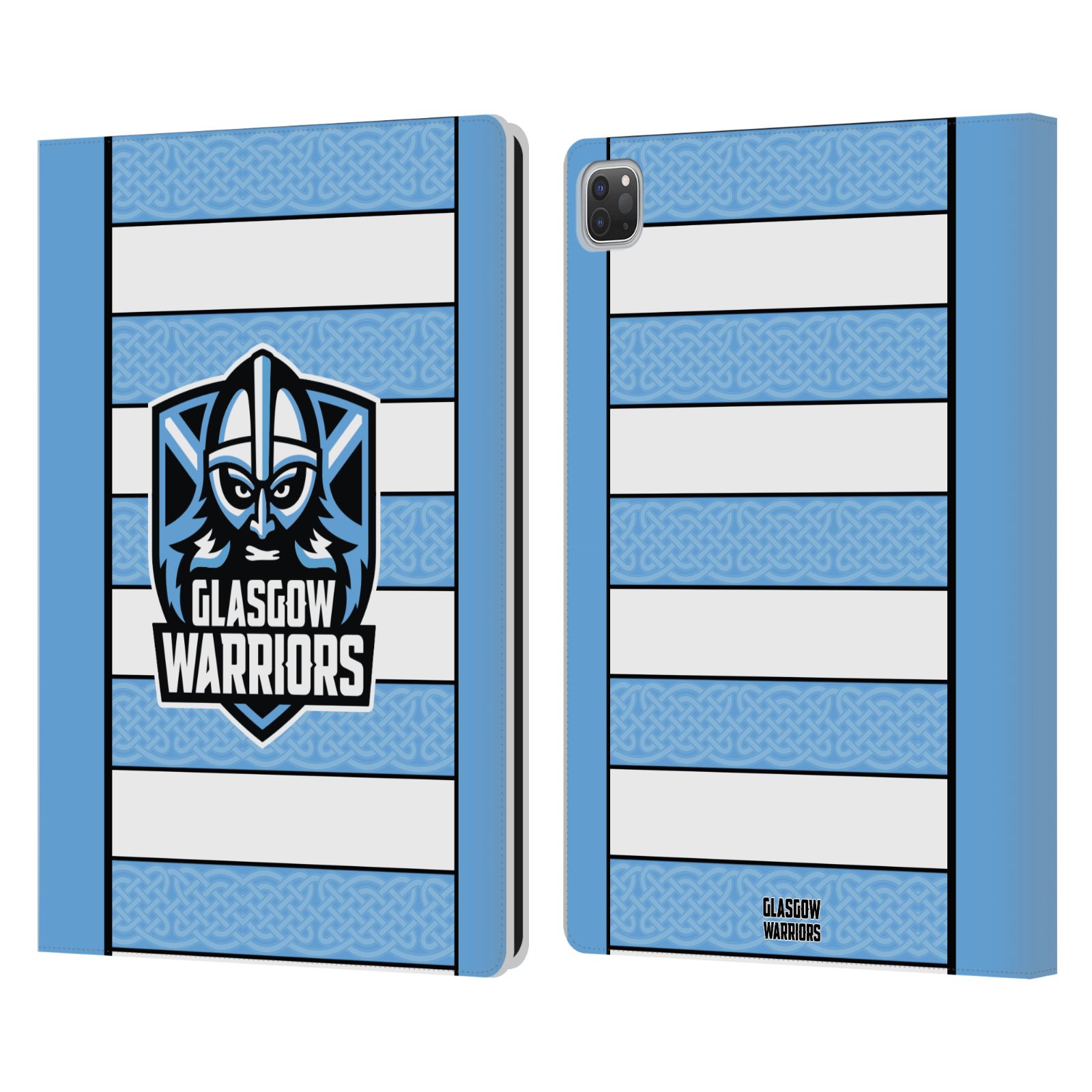 GLASGOW WARRIORS 2024/25 KIT ESCUDO CUERO LIBRO CARTERA FUNDA PARA APPLE iPAD - Imagen 7 de 10
