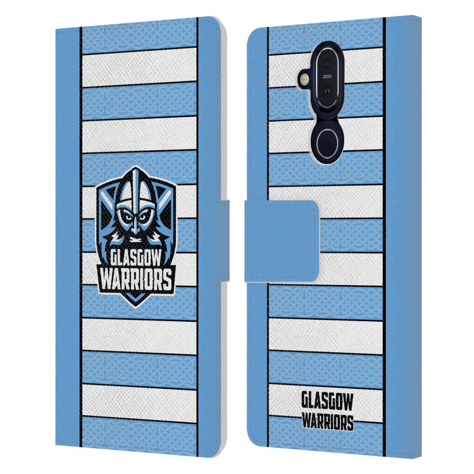 GLASGOW WARRIORS 2024/25 CREST KIT LEATHER BOOK WALLET CASE FOR MICROSOFT PHONES - Picture 7 of 9