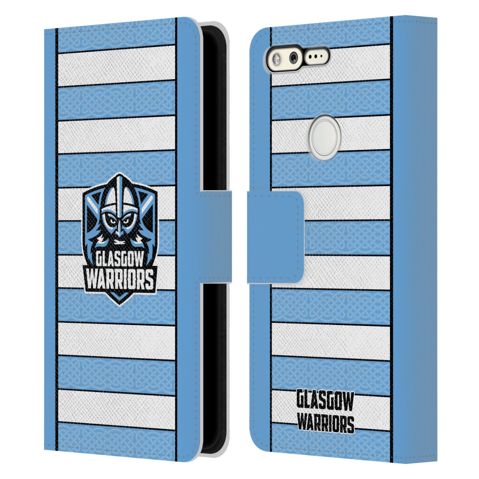 GLASGOW WARRIORS 2024/25 KIT ESCUDO CUERO LIBRO CARTERA ESTUCHE PARA TELÉFONOS GOOGLE - Imagen 7 de 9
