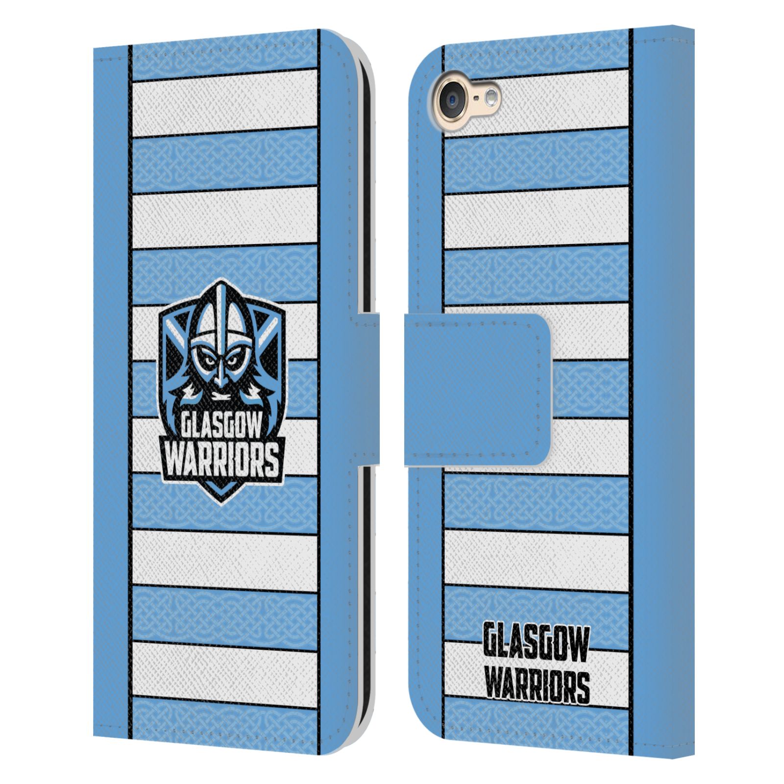 GLASGOW WARRIORS 2024/25 KIT ESCUDO CUERO LIBRO CARTERA ESTUCHE PARA APPLE iPOD TOUCH - Imagen 7 de 9