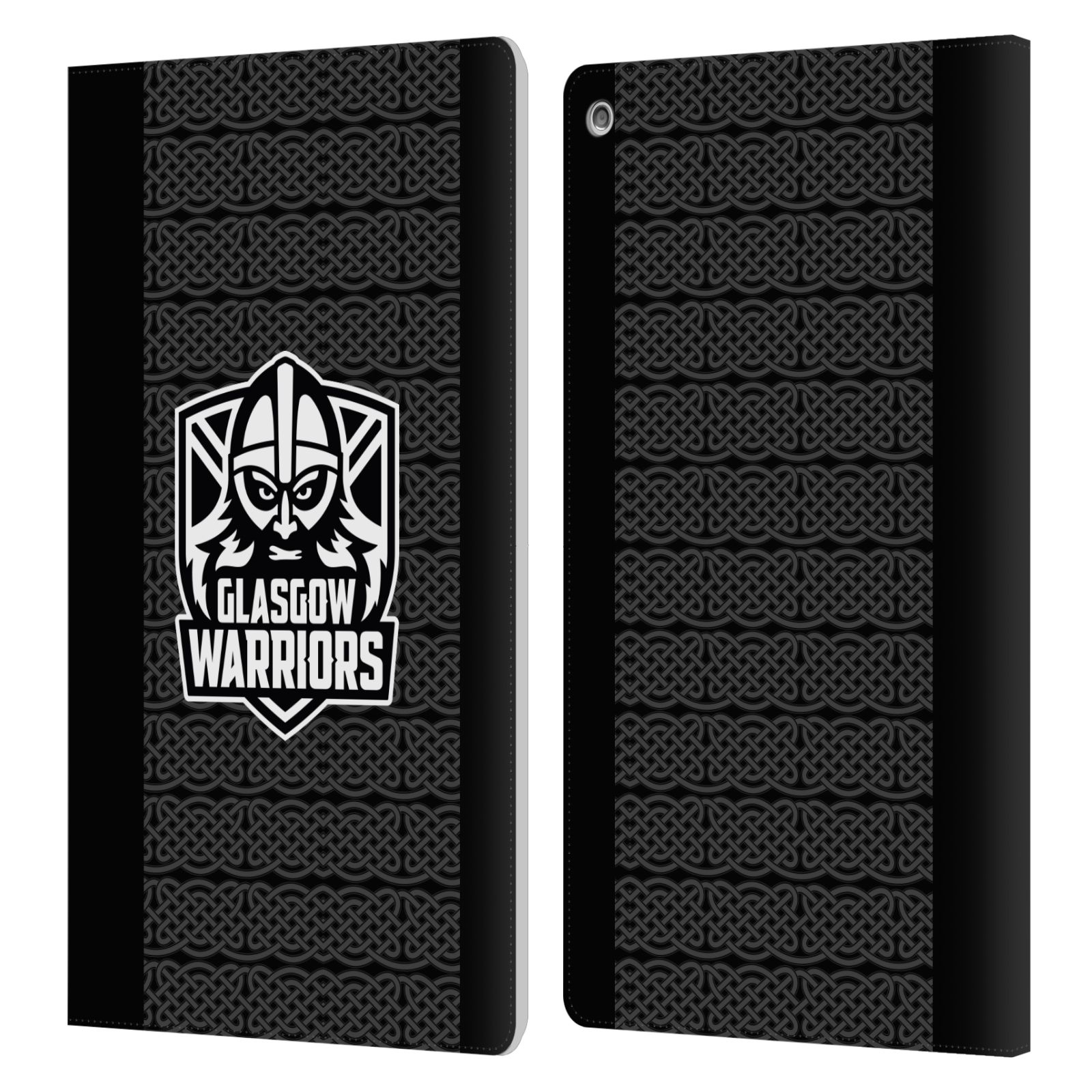 GLASGOW WARRIORS 2024/25 KIT ESCUDO CUERO LIBRO CARTERA ESTUCHE PARA AMAZON FIRE - Imagen 8 de 9