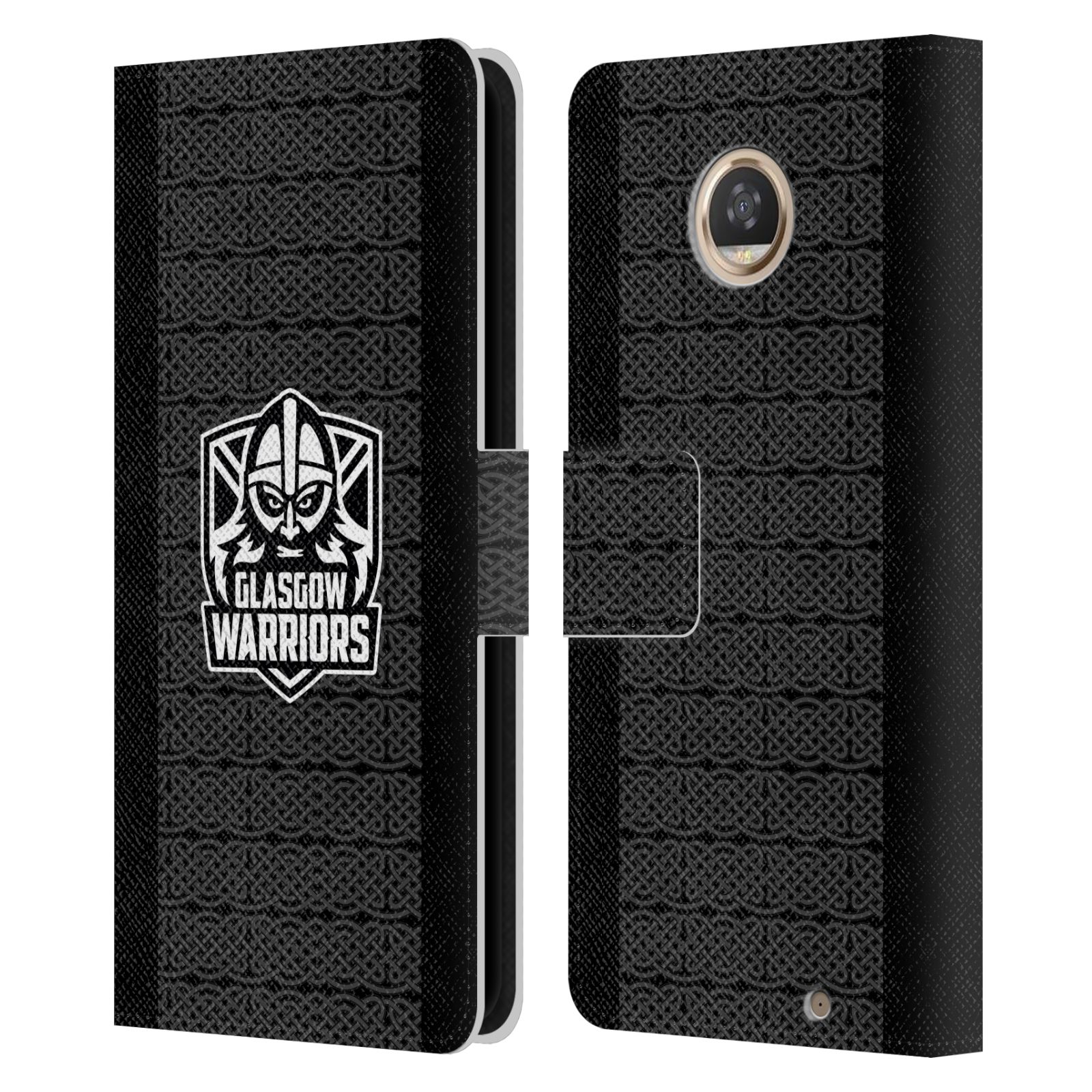GLASGOW WARRIORS 2024/25 CREST KIT LEATHER BOOK CASE FOR MOTOROLA PHONES - Picture 8 of 10