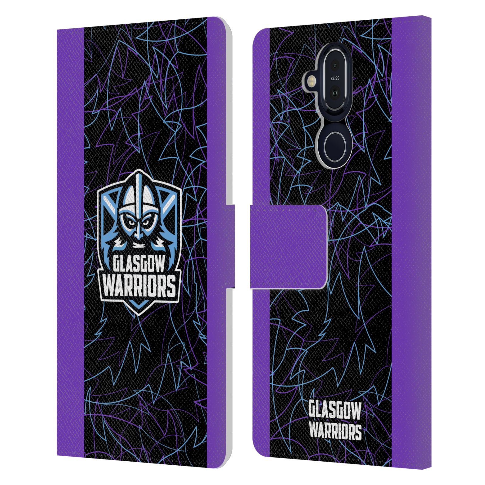 GLASGOW WARRIORS 2024/25 CREST KIT LEATHER BOOK WALLET CASE FOR MICROSOFT PHONES - Picture 9 of 9