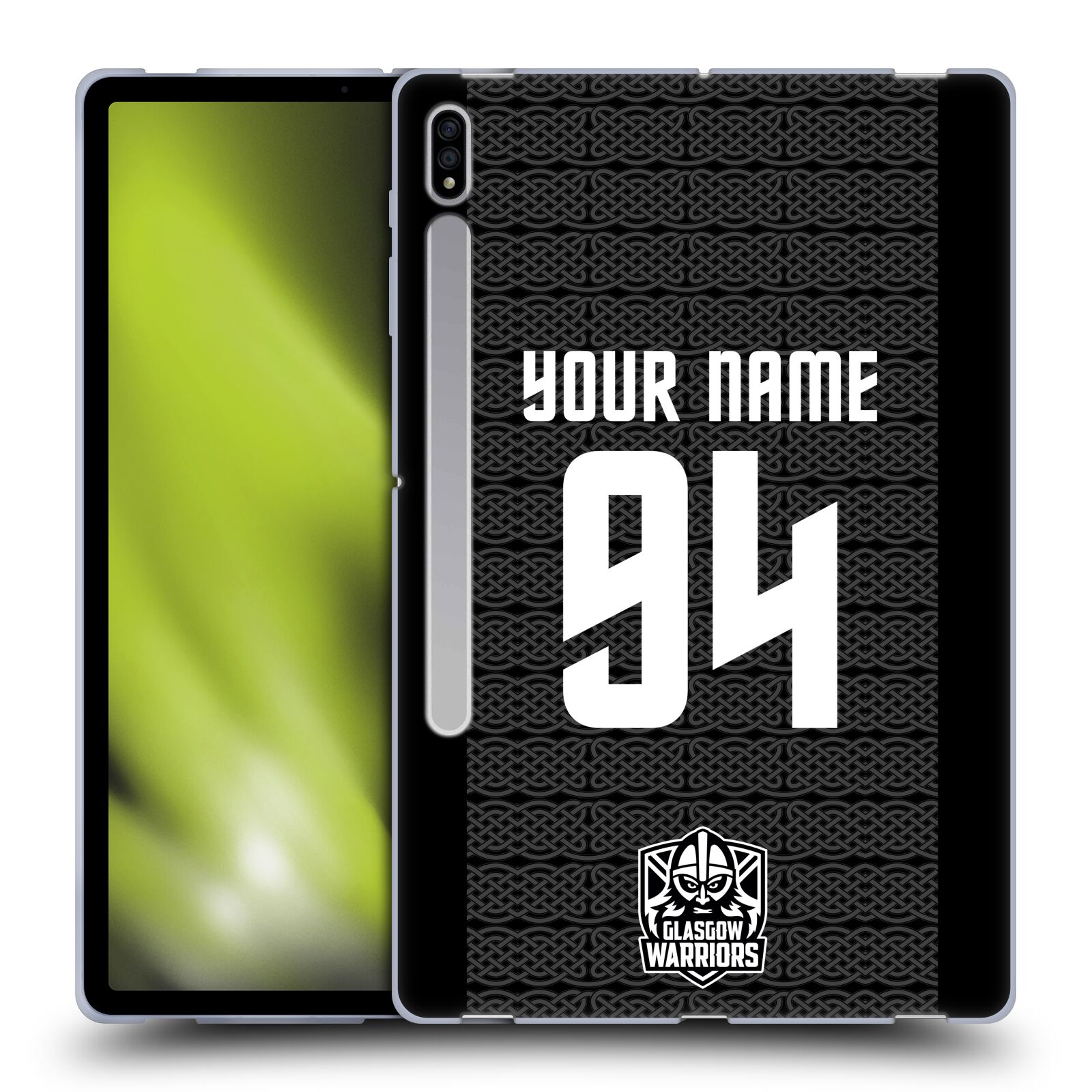 CUSTOM GLASGOW WARRIORS 2024/25 CREST KIT SOFT GEL CASE FOR SAMSUNG TABLETS 1 - Picture 9 of 9