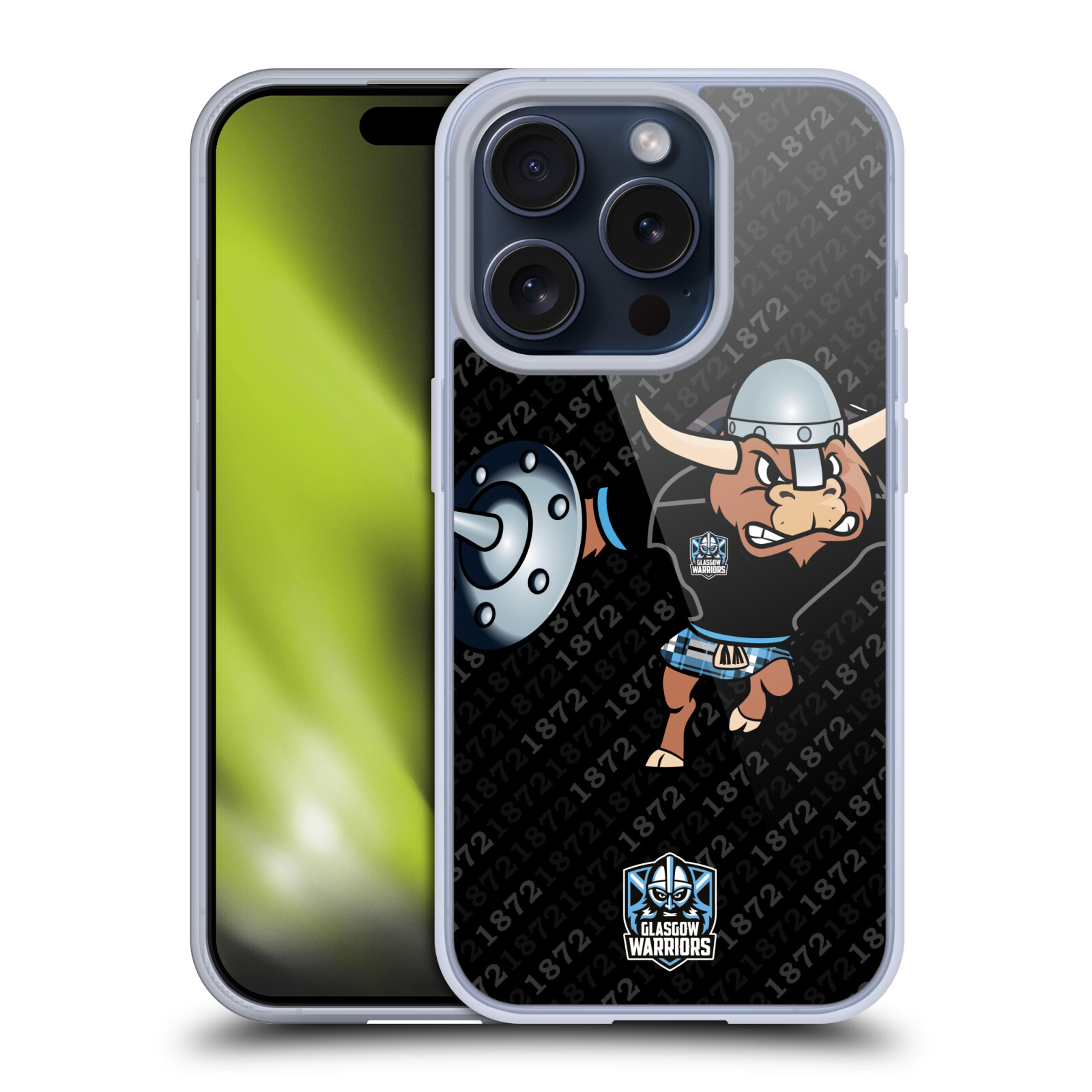 GLASGOW WARRIORS GRAPHIQUES ÉTUI COQUE EN GEL MOLLE POUR APPLE iPHONE TÉLÉPHONES - Photo 8 sur 17